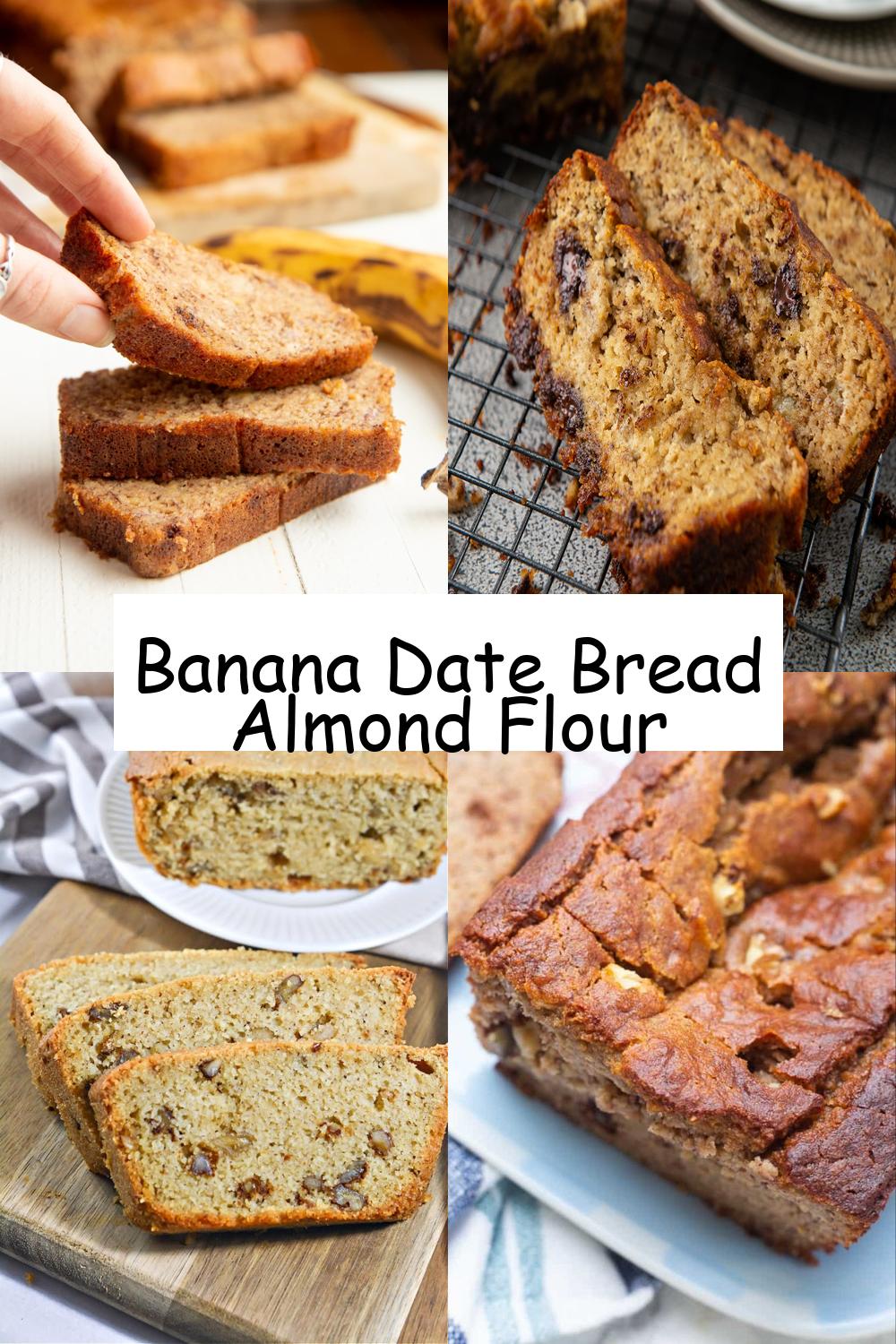 Banana Date Bread Almond Flour