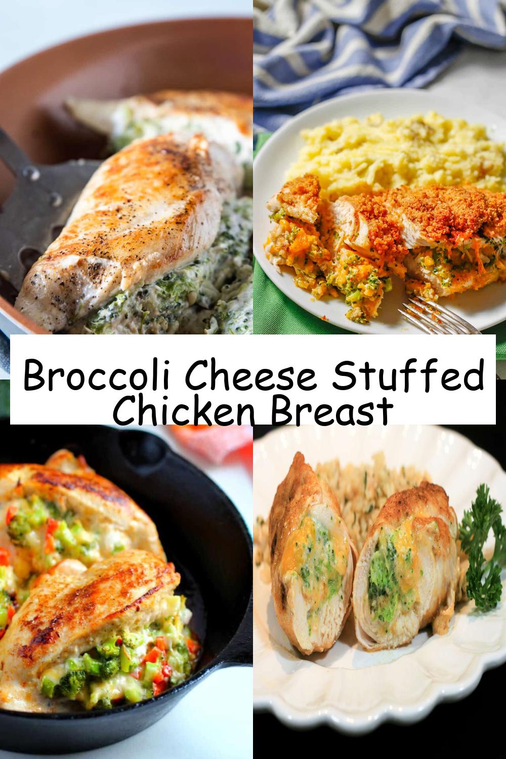 Broccoli Cheese Stuffed Chicken Breast