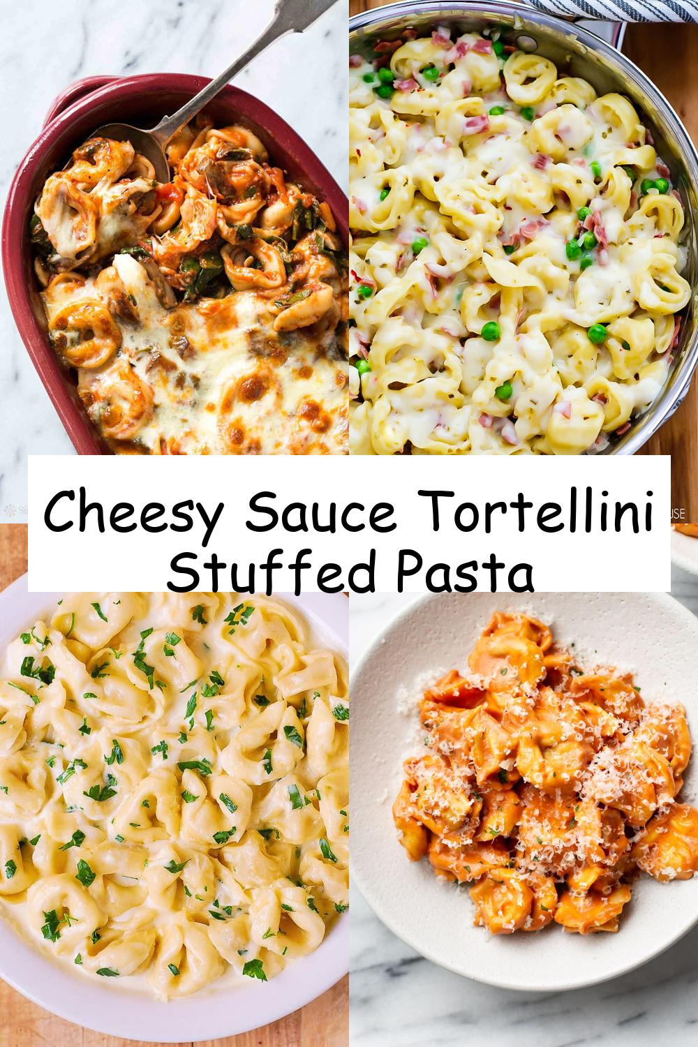 Cheesy Sauce Tortellini Stuffed Pasta