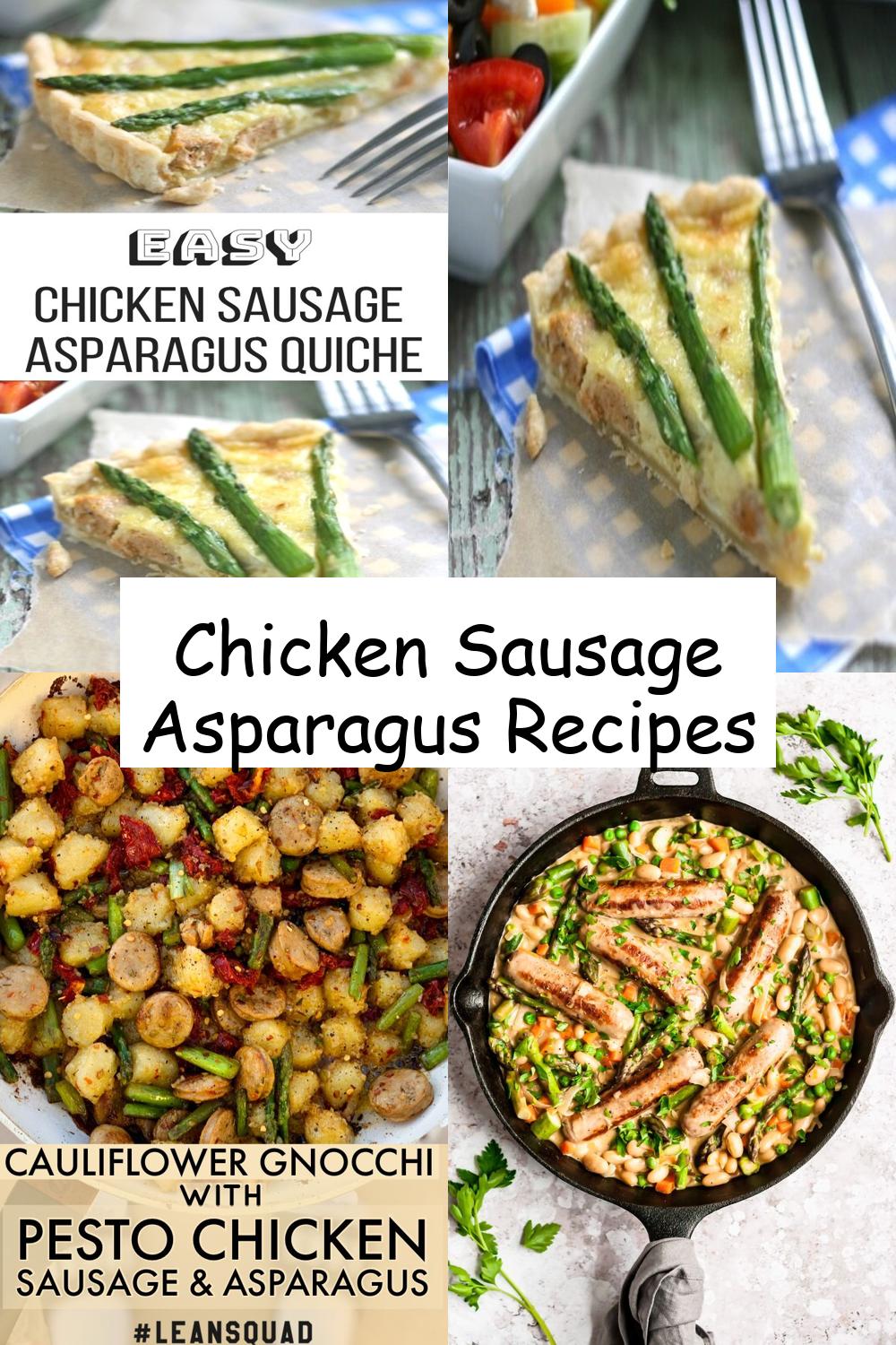 Chicken Sausage Asparagus Recipes