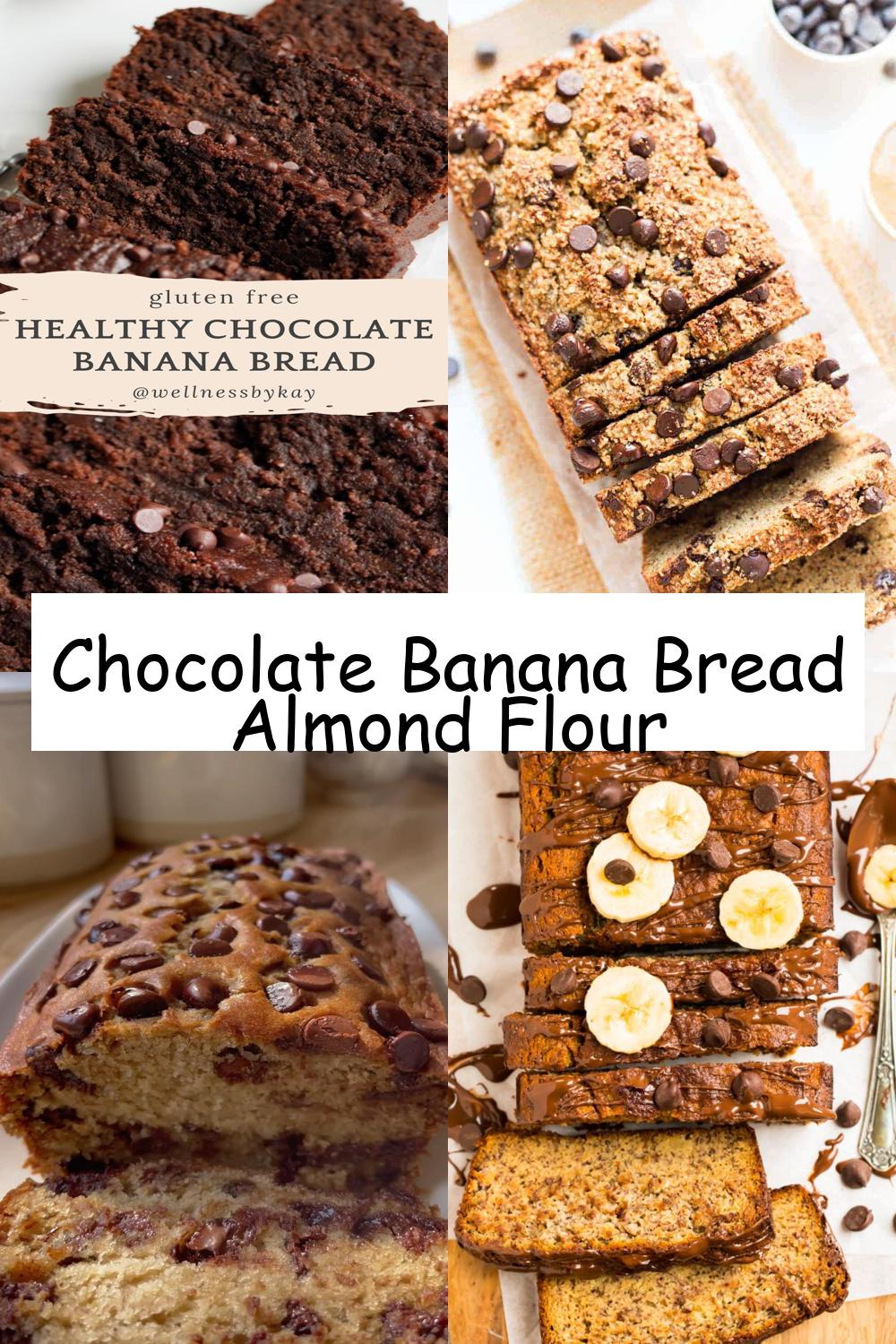 Chocolate Banana Bread Almond Flour