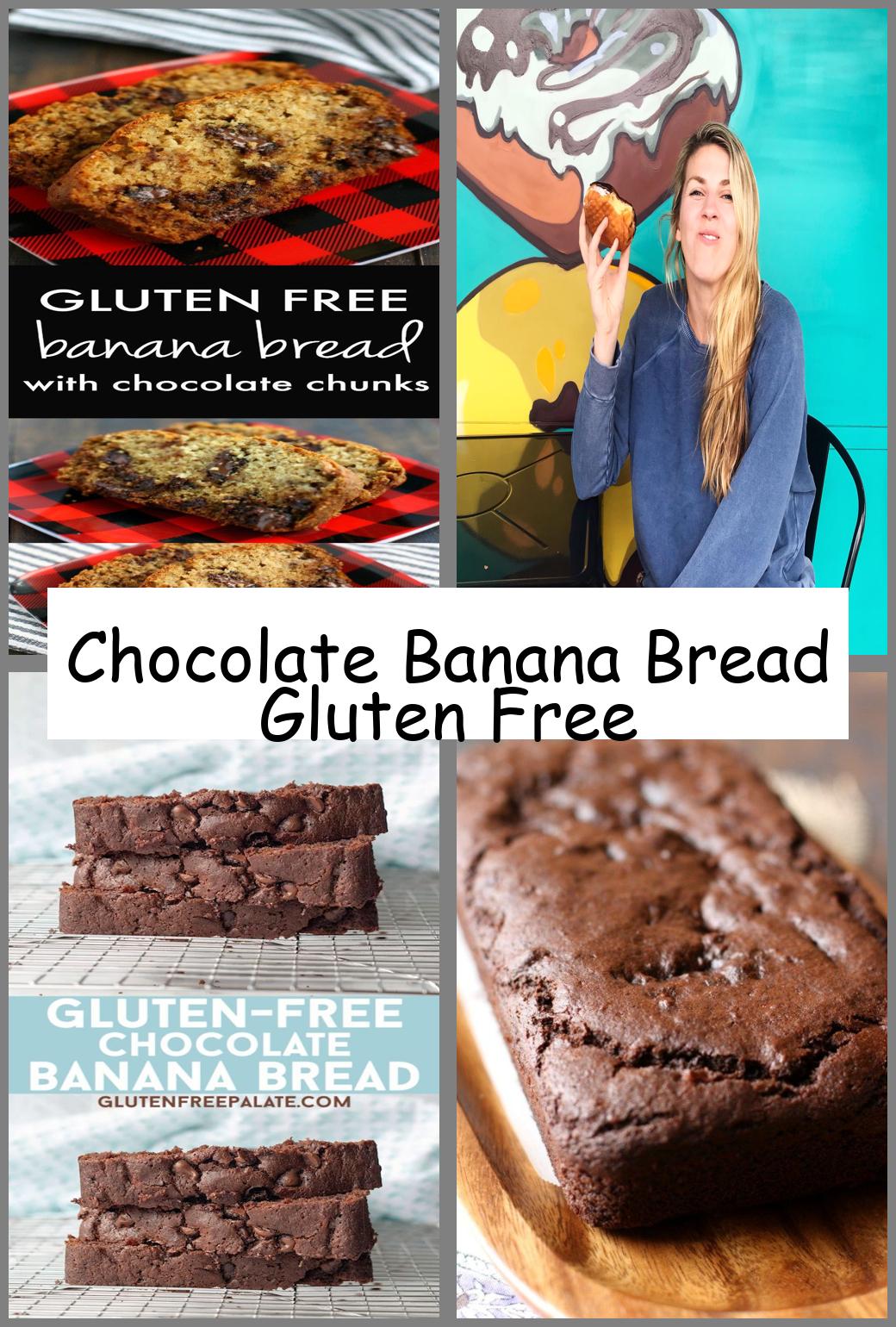 Chocolate Banana Bread Gluten Free