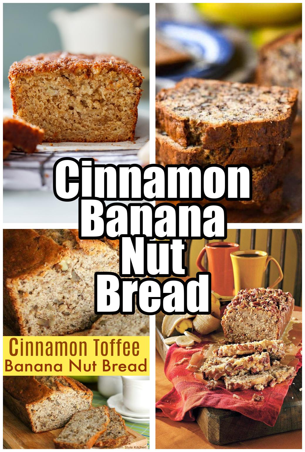 Cinnamon Banana Nut Bread