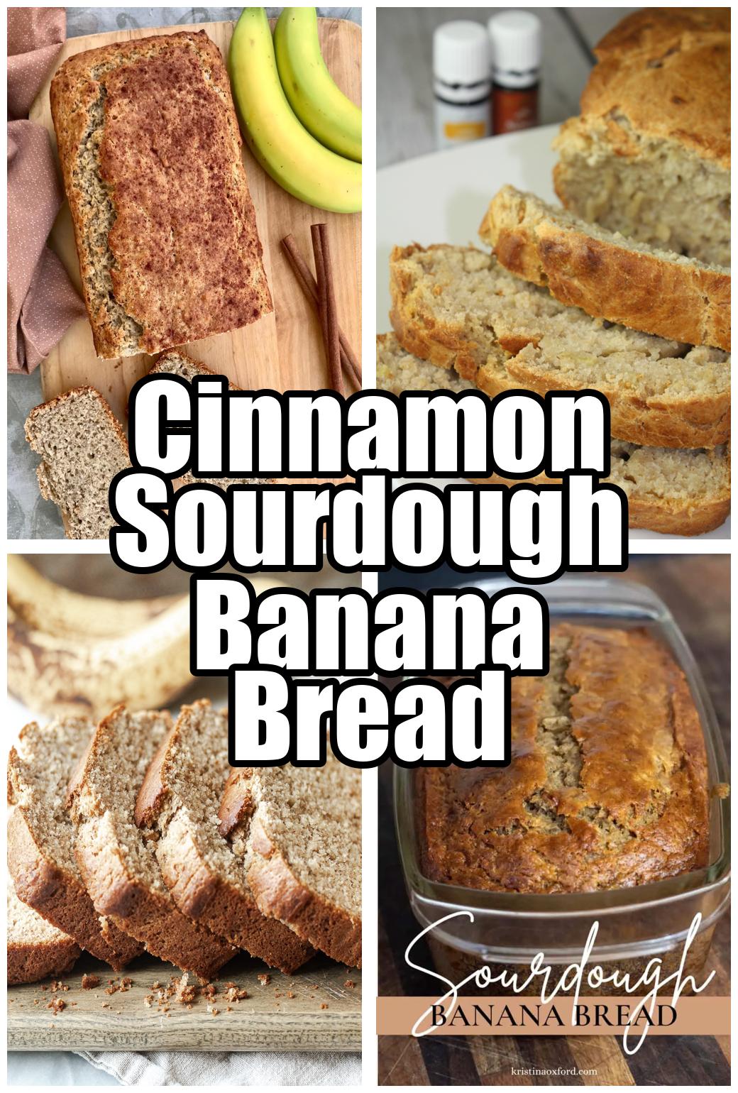 Cinnamon Sourdough Banana Bread