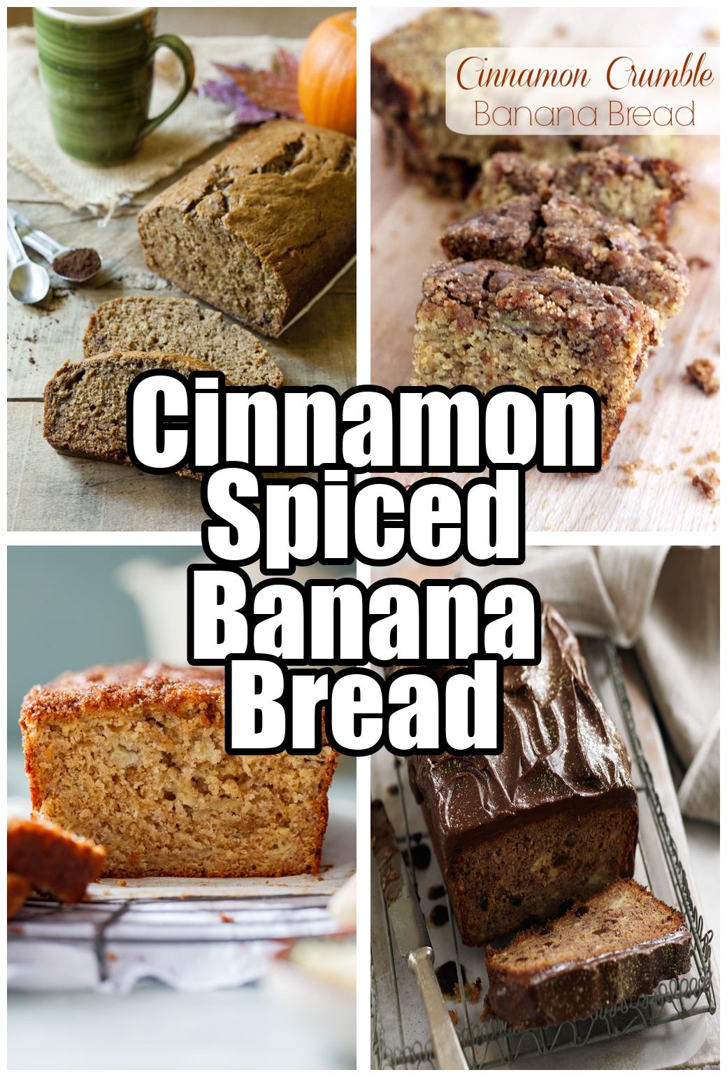 Cinnamon Spiced Banana Bread