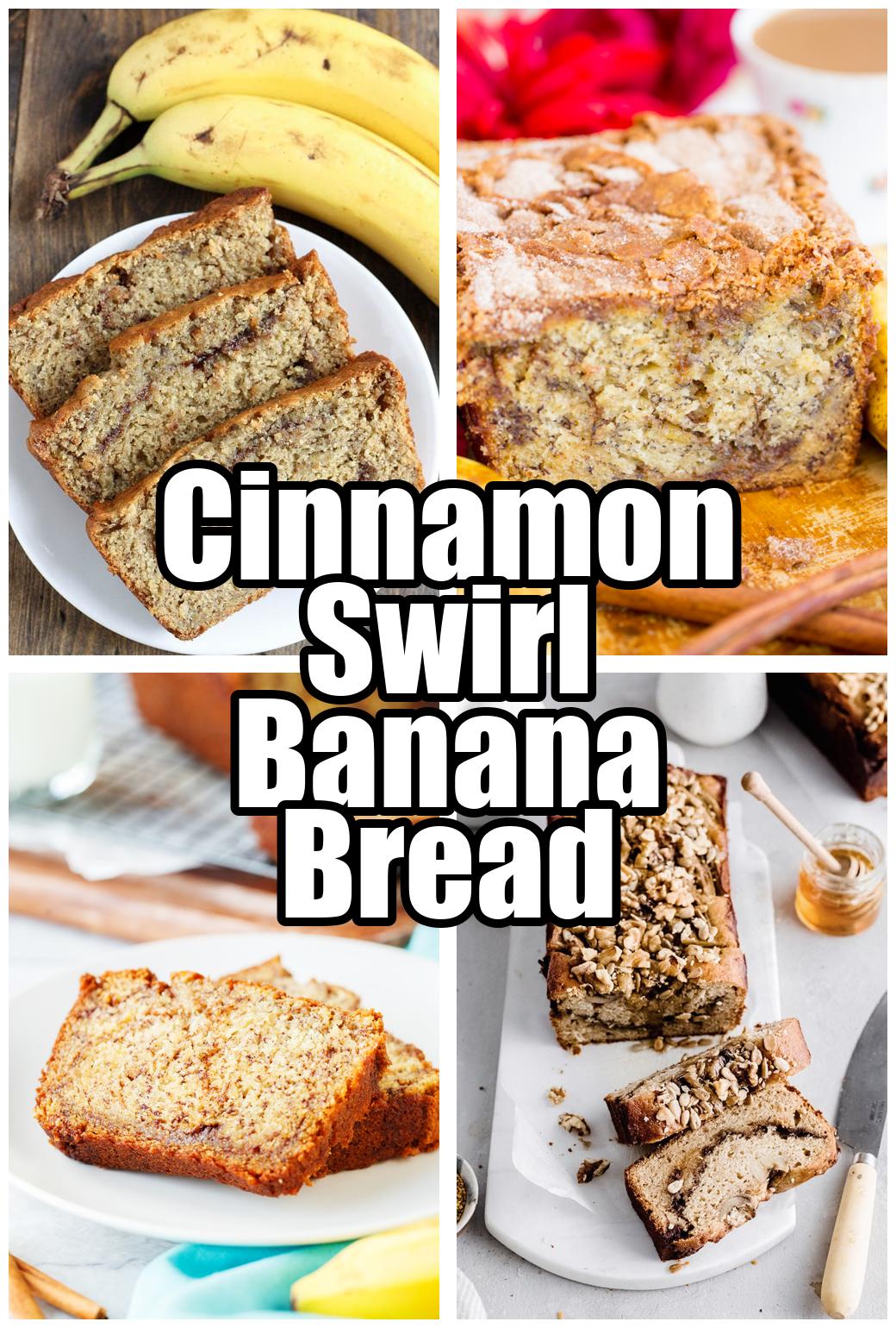 Cinnamon Swirl Banana Bread