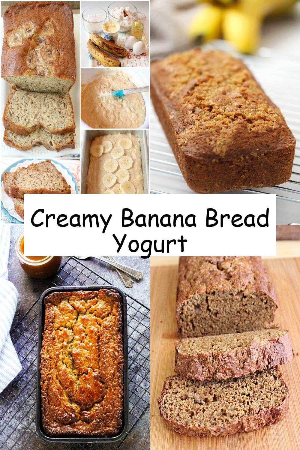 Creamy Banana Bread Yogurt