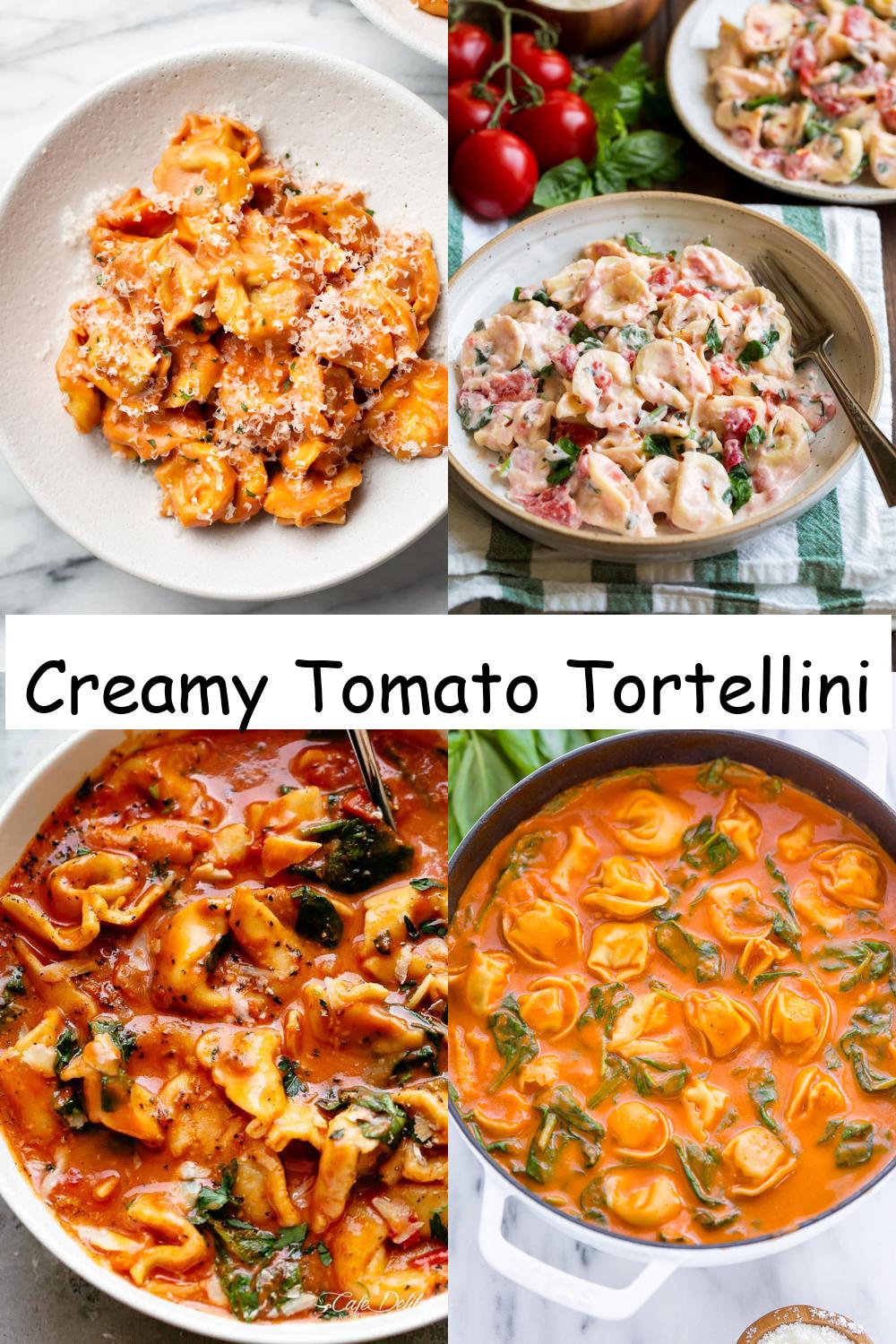 Creamy Tomato Tortellini