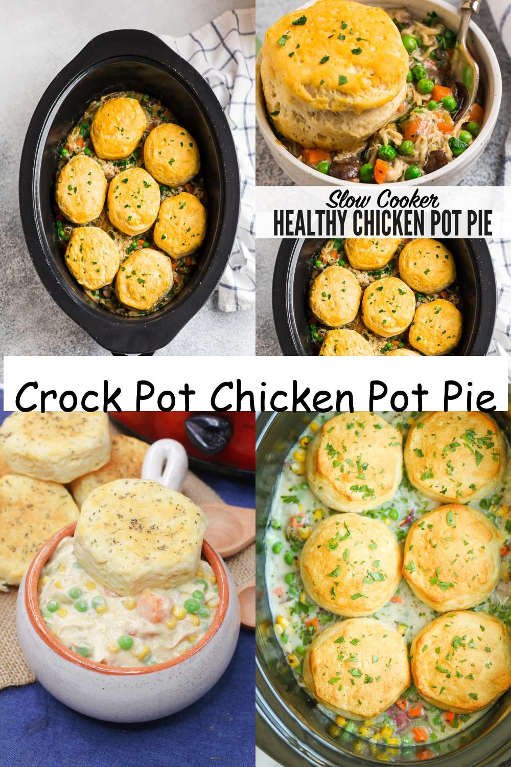 Crock Pot Chicken Pot Pie