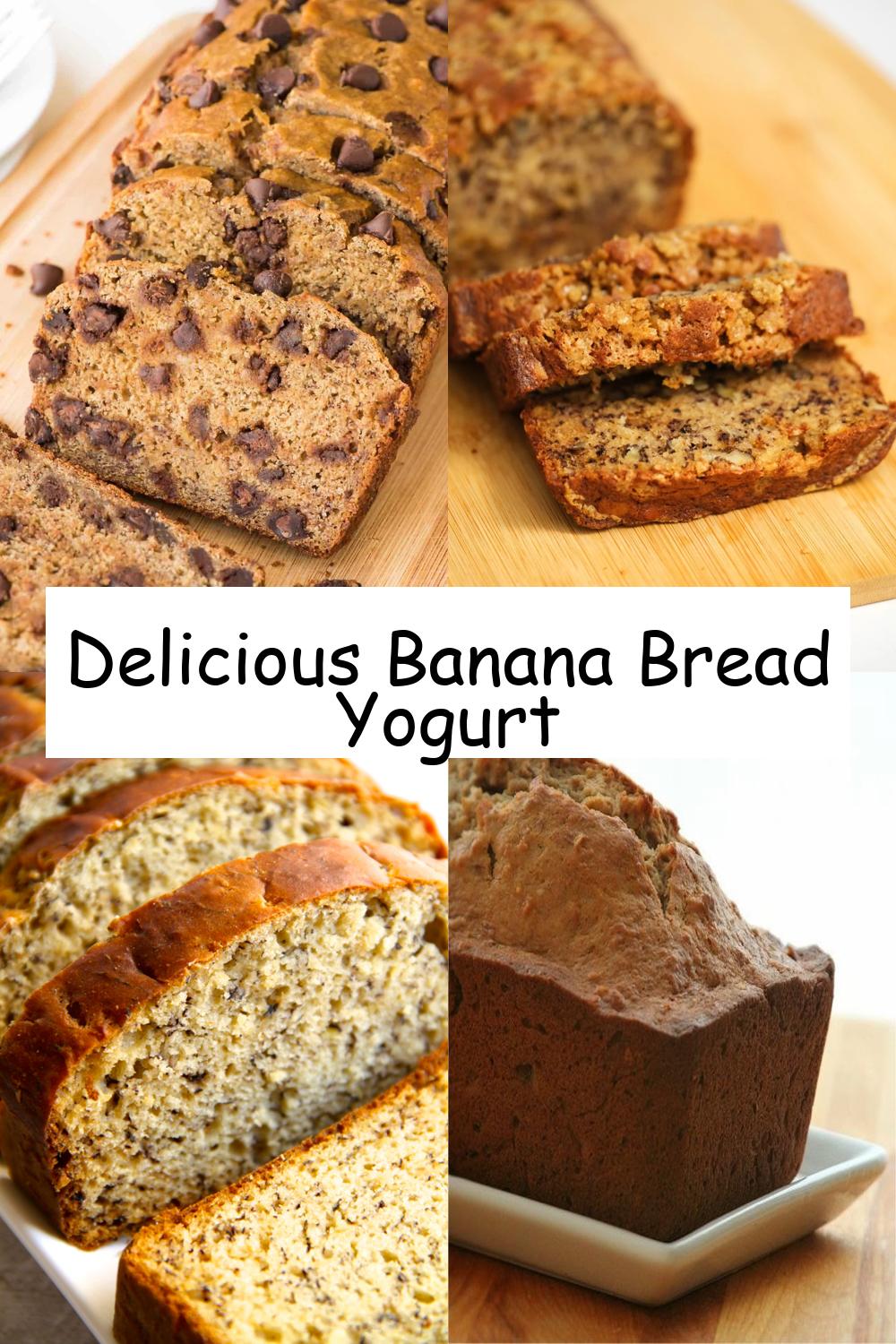 Delicious Banana Bread Yogurt