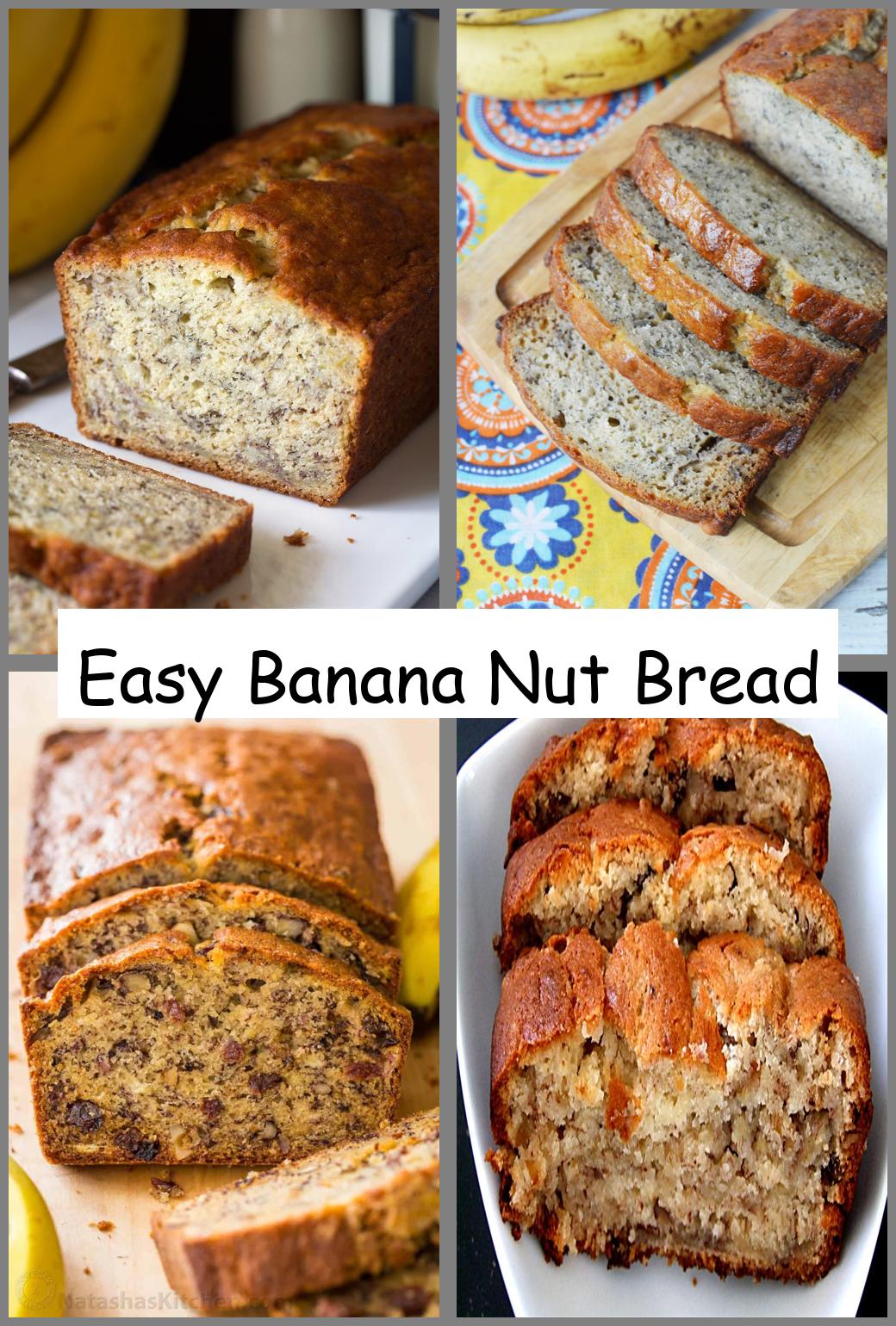 Easy Banana Nut Bread