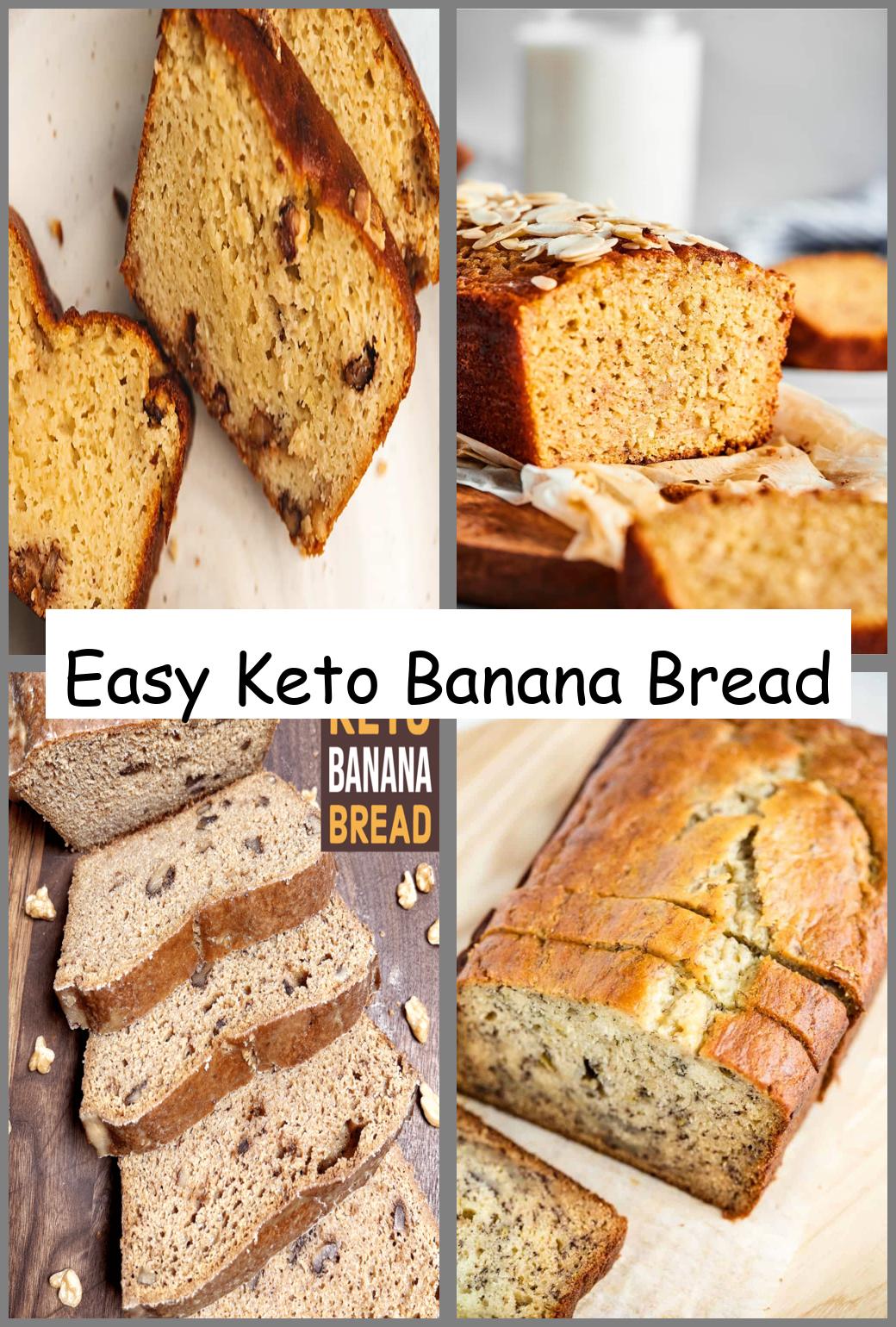 Easy Keto Banana Bread