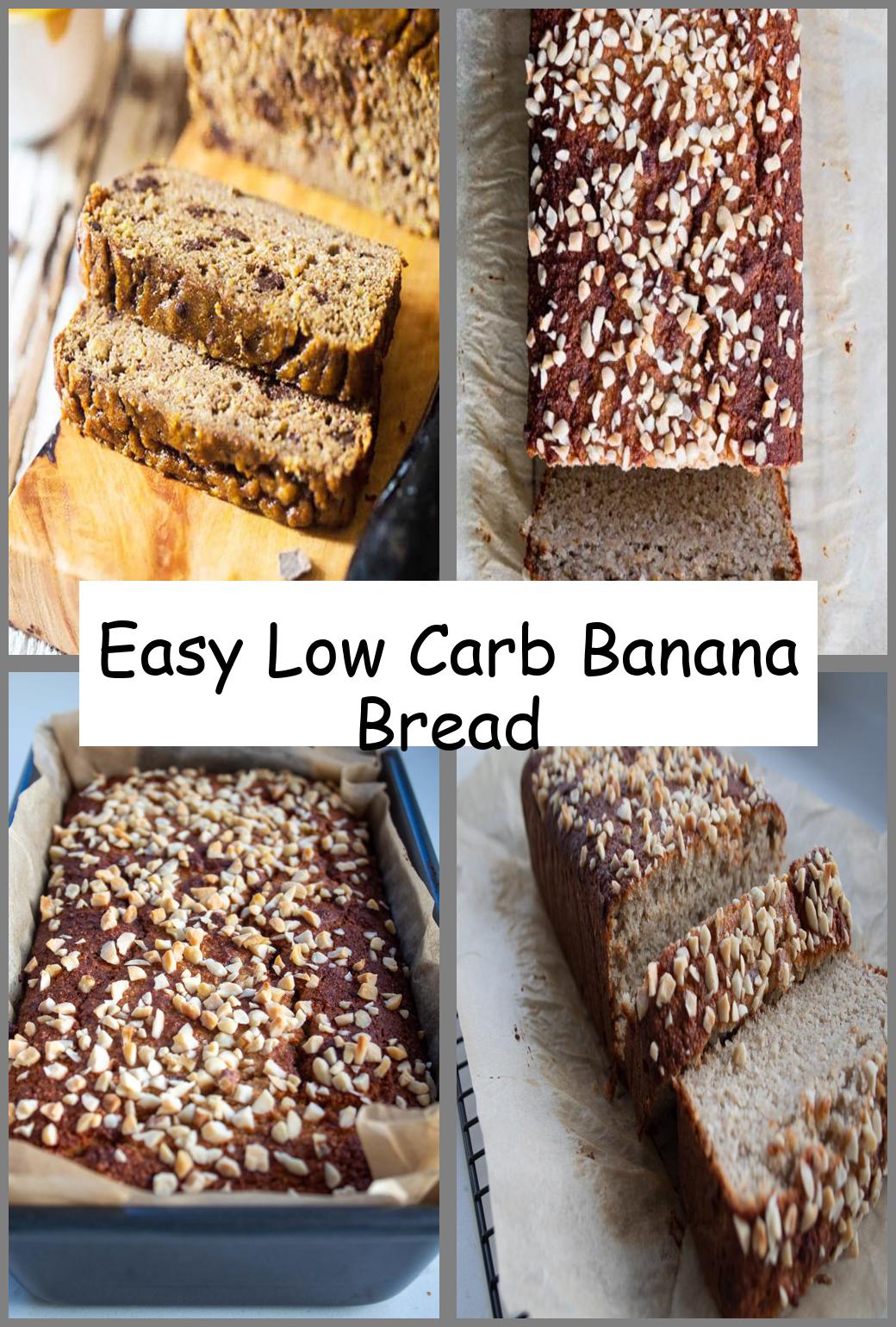 Easy Low Carb Banana Bread