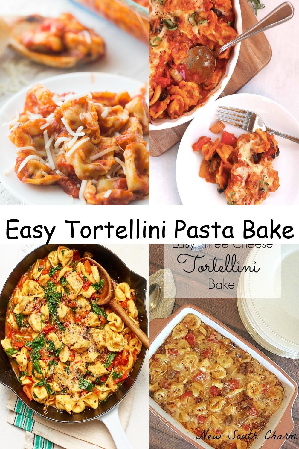 Easy Tortellini Pasta Bake