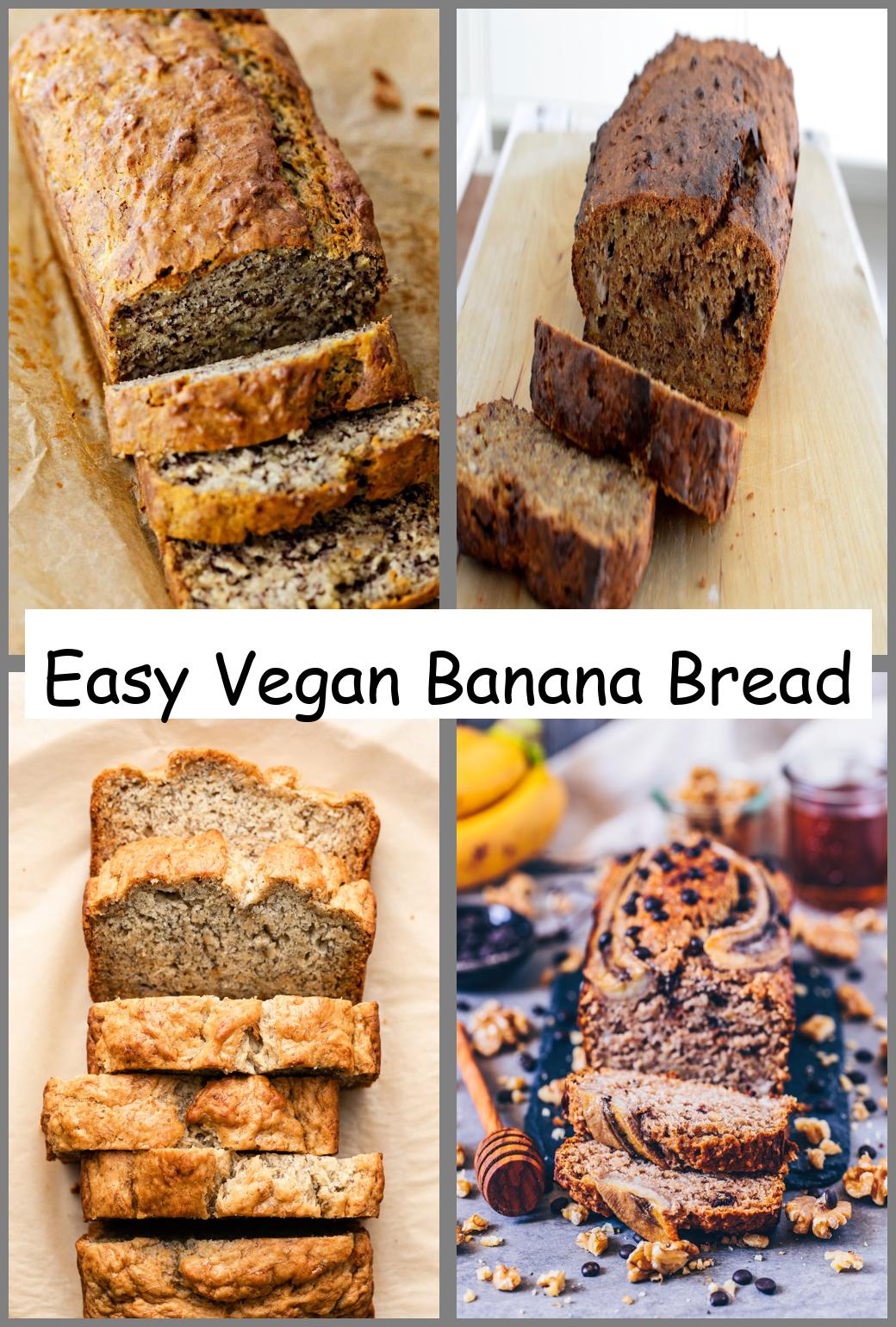 Easy Vegan Banana Bread