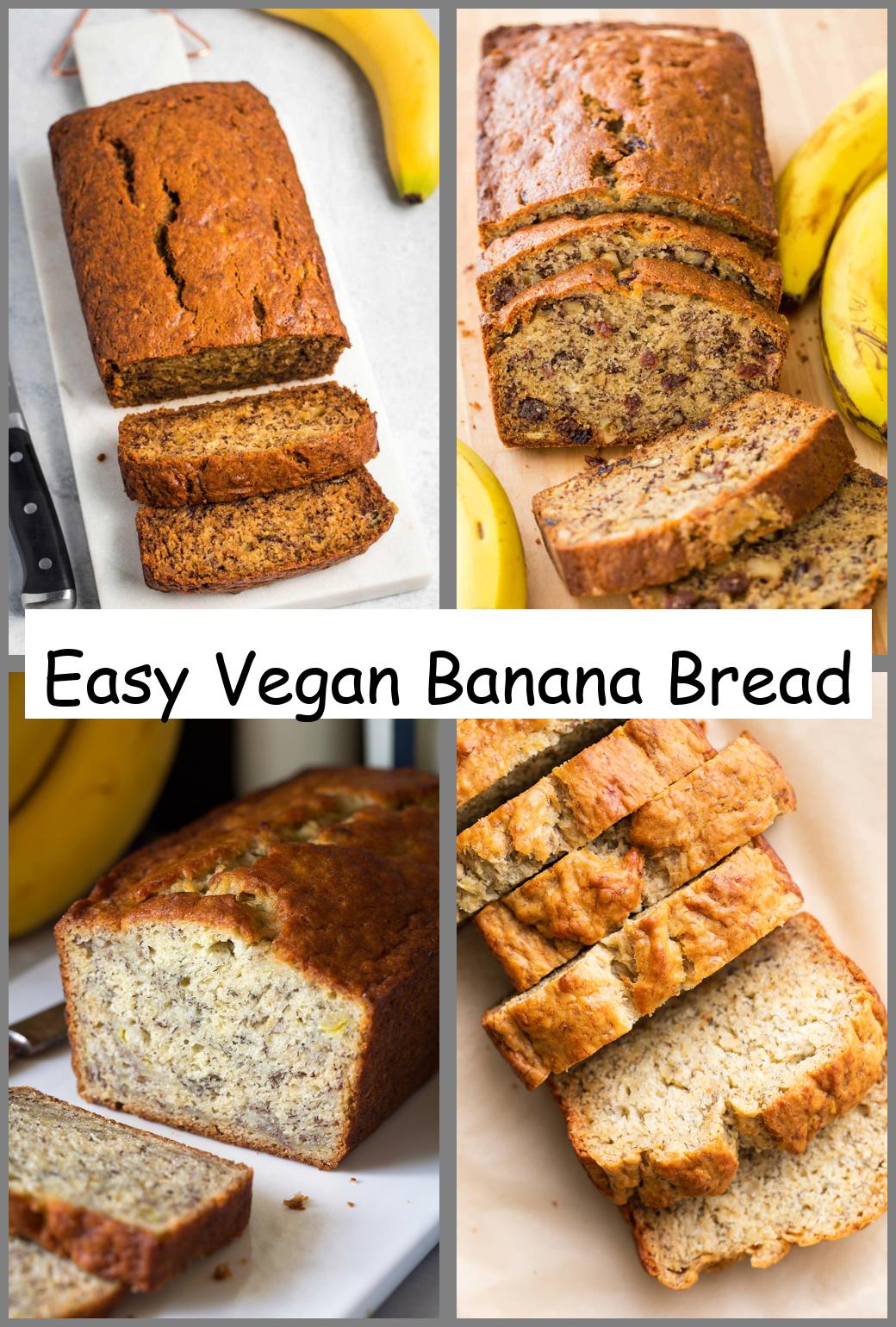 Easy Vegan Banana Bread