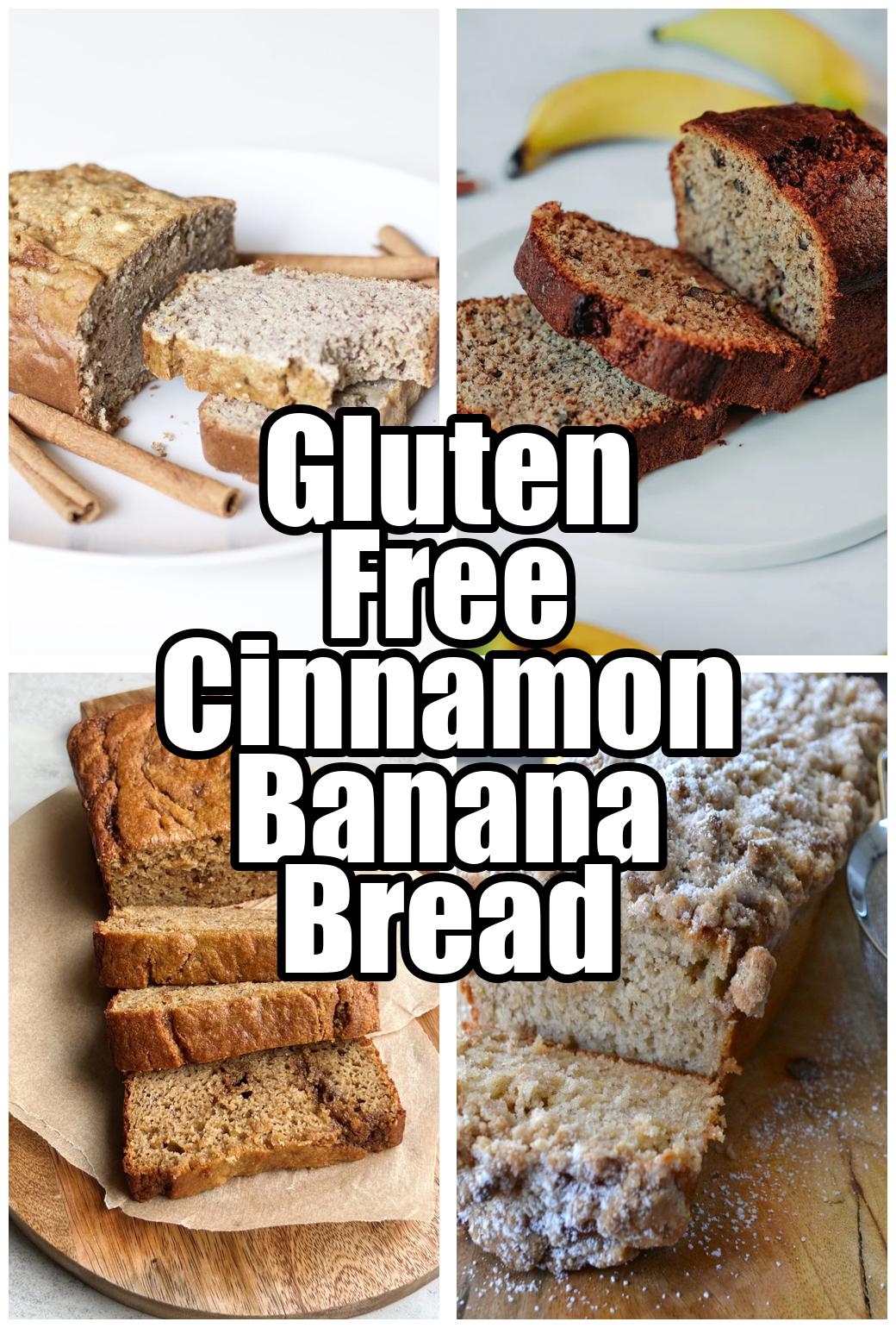 Gluten Free Cinnamon Banana Bread