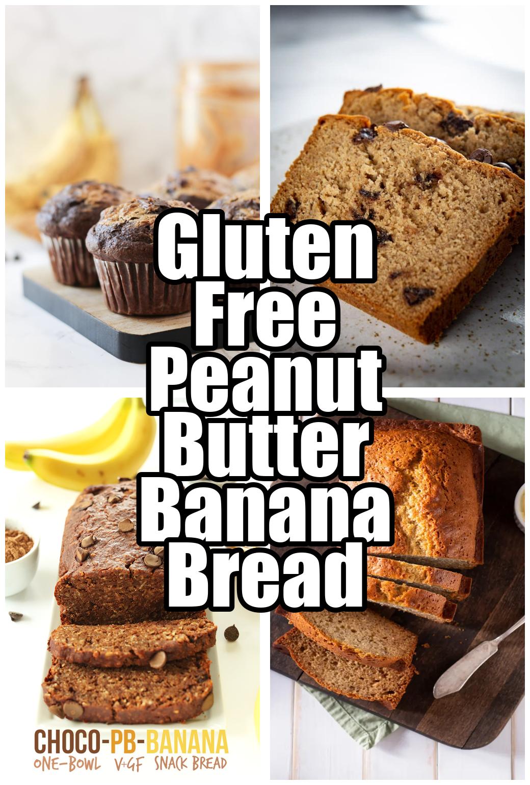 Gluten Free Peanut Butter Banana Bread