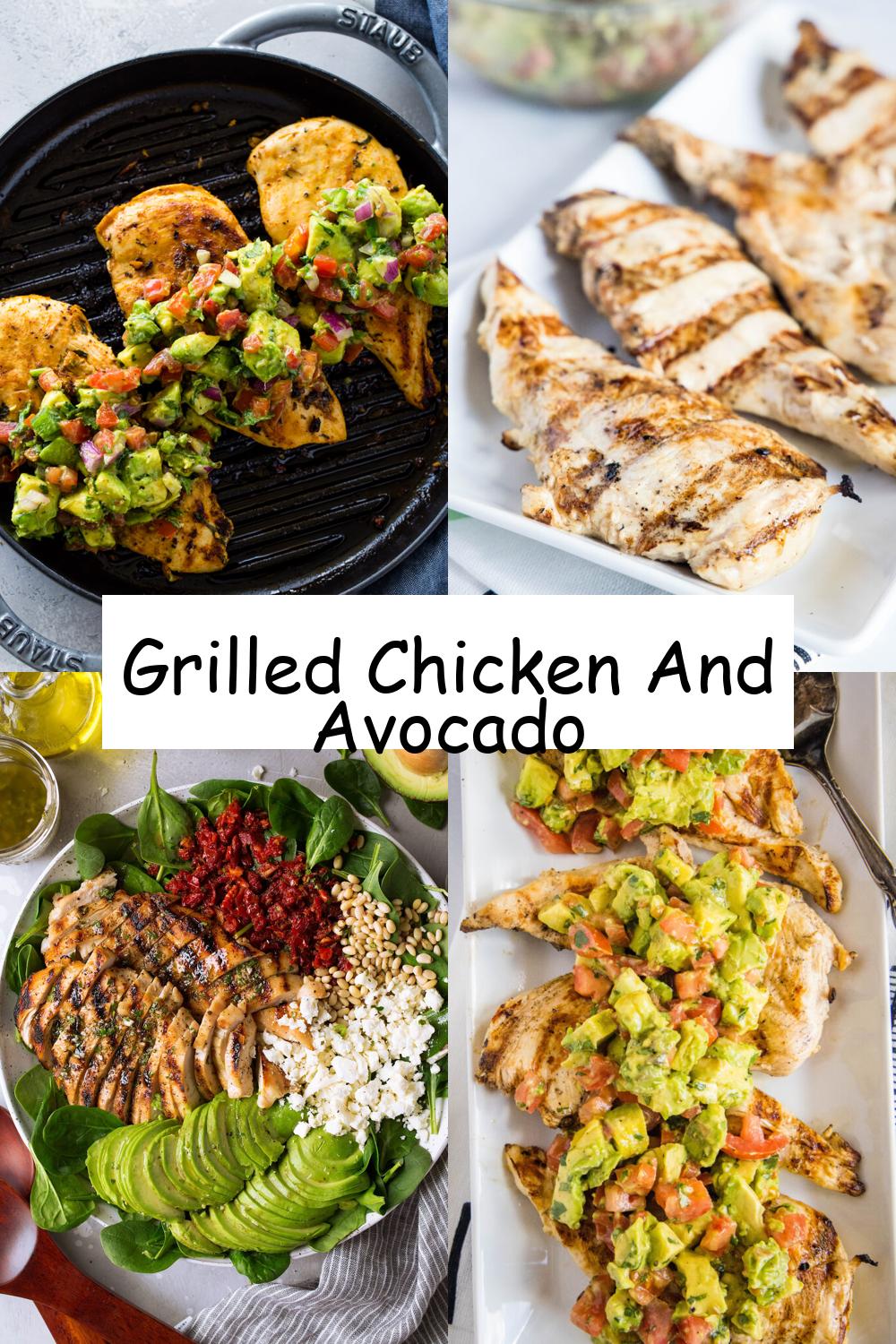 Grilled Chicken And Avocado