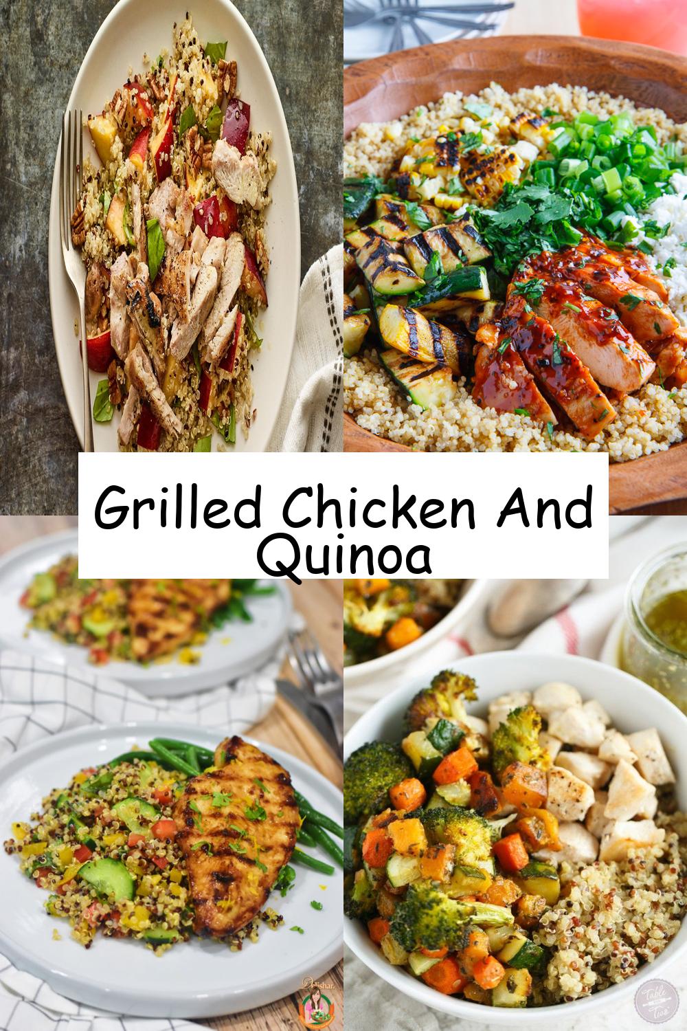 Grilled Chicken And Quinoa