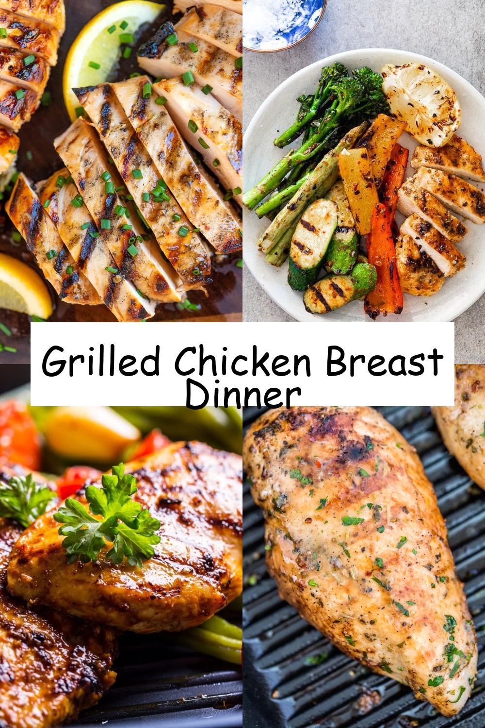 Grilled Chicken Breast Dinner