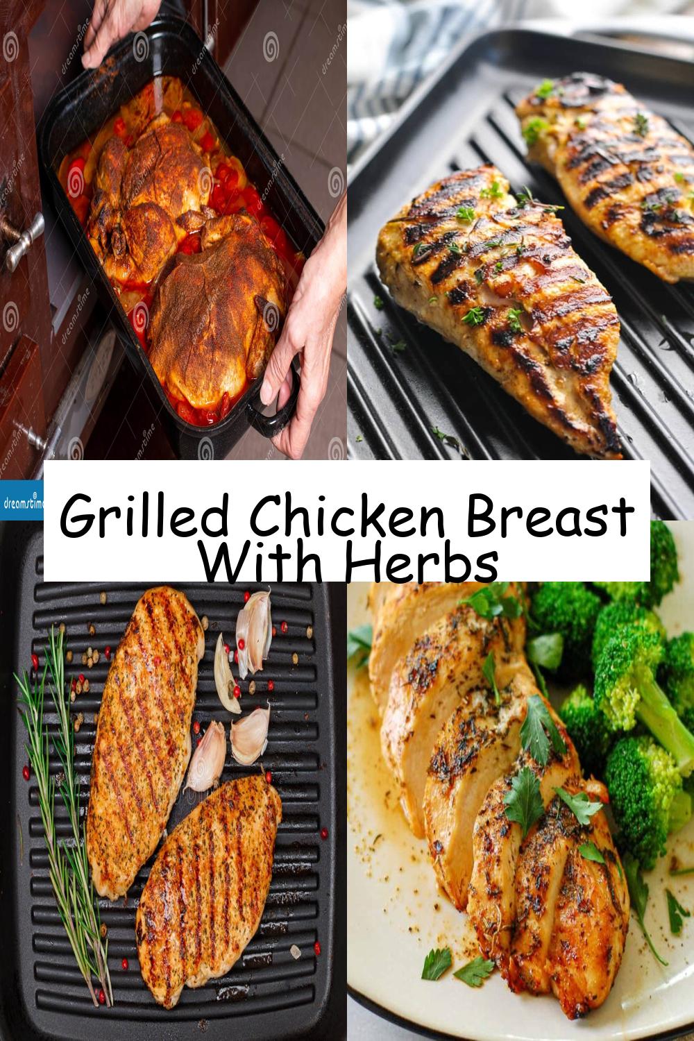 Grilled Chicken Breast With Herbs