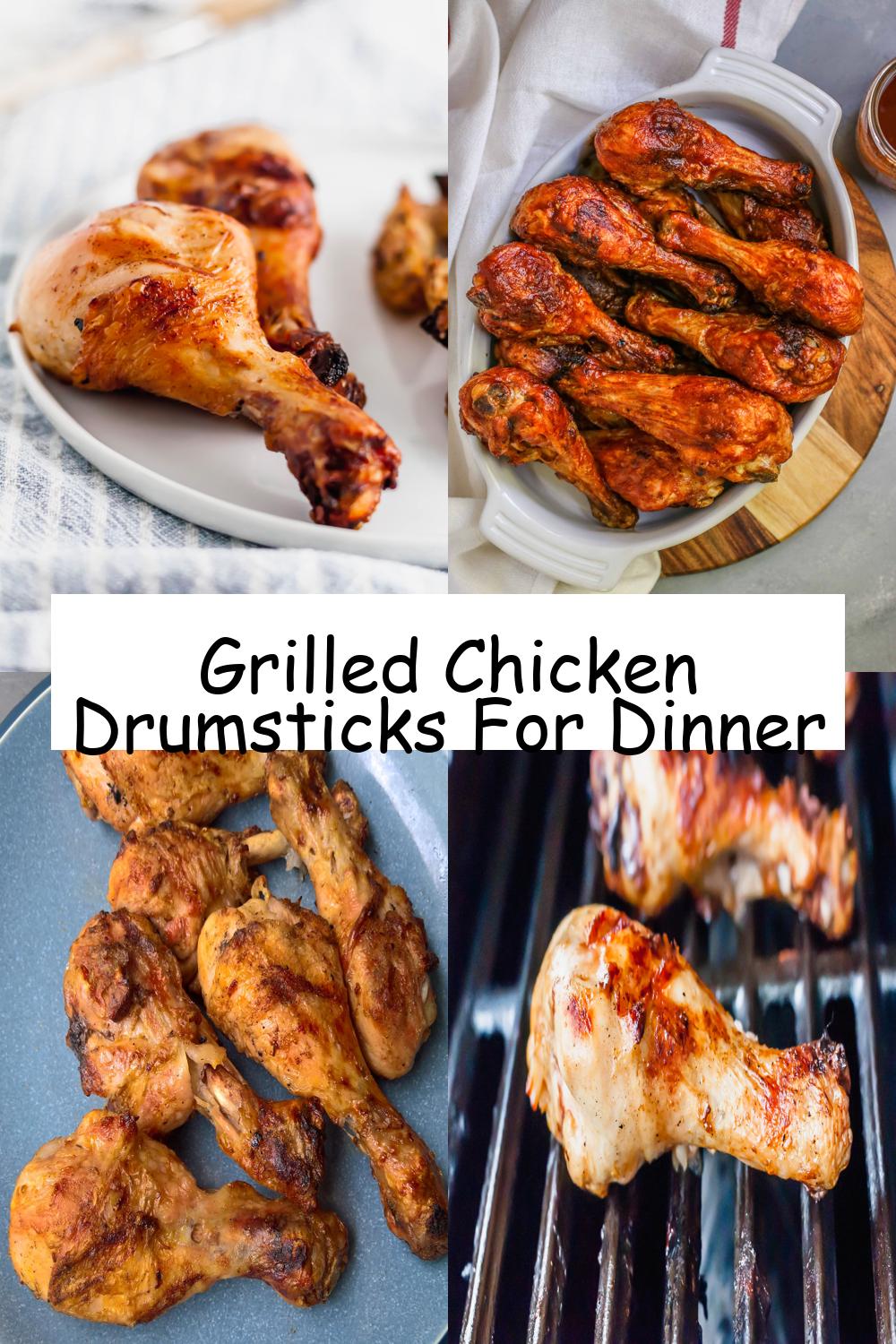 Grilled Chicken Drumsticks For Dinner