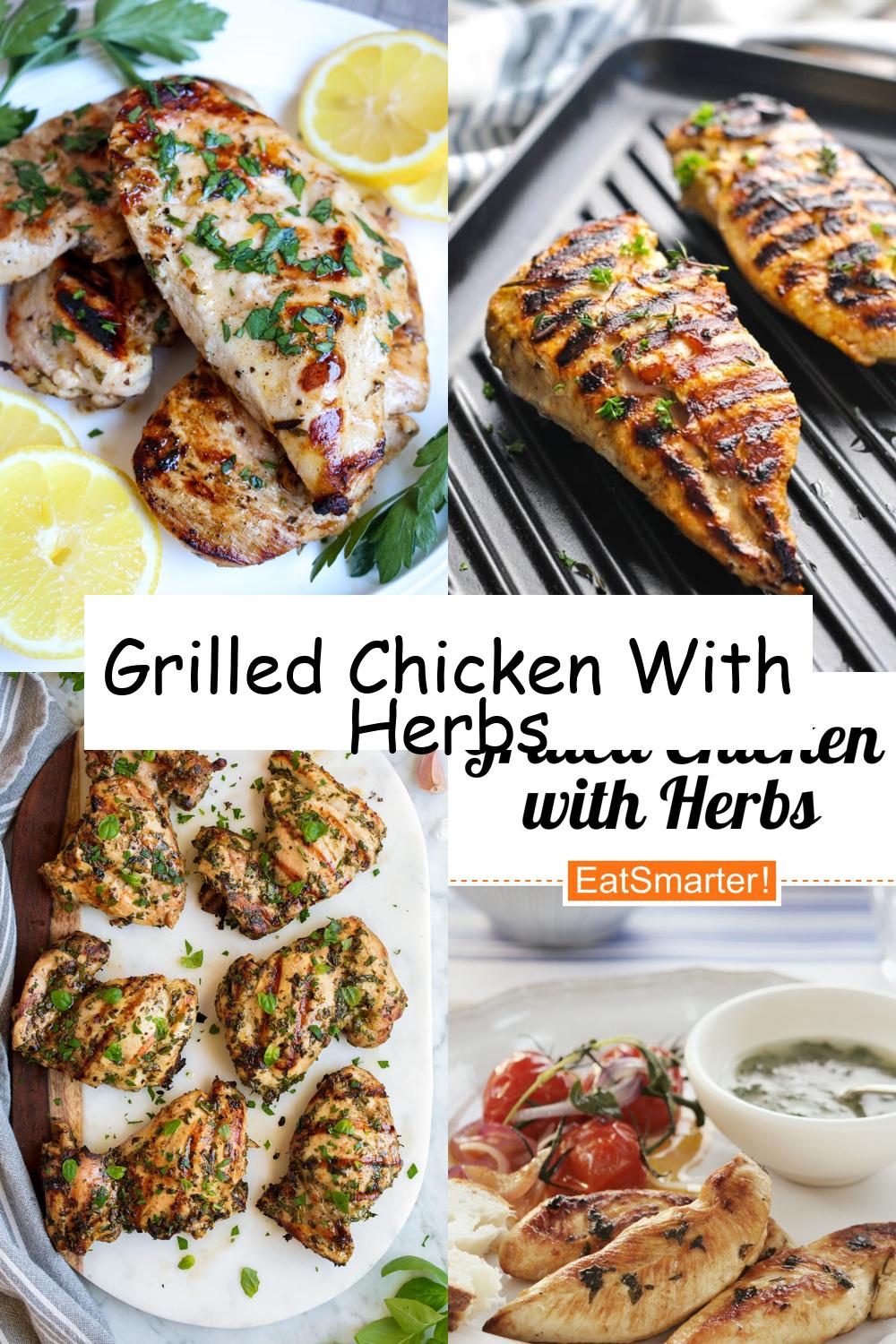 Grilled Chicken With Herbs