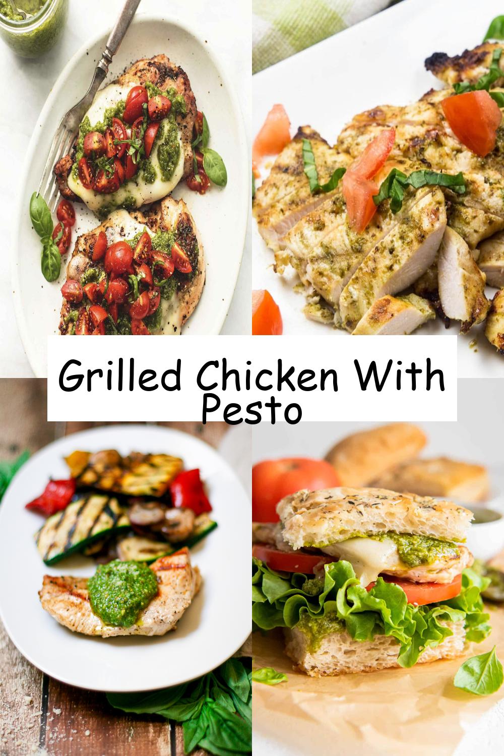 Grilled Chicken With Pesto