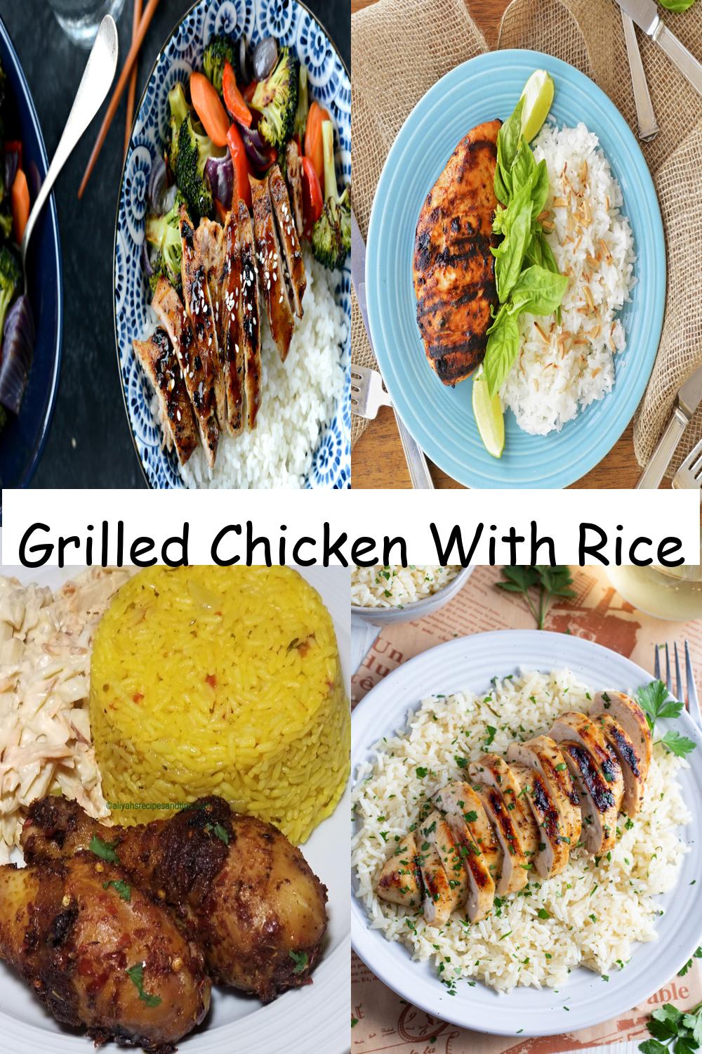 Grilled Chicken With Rice