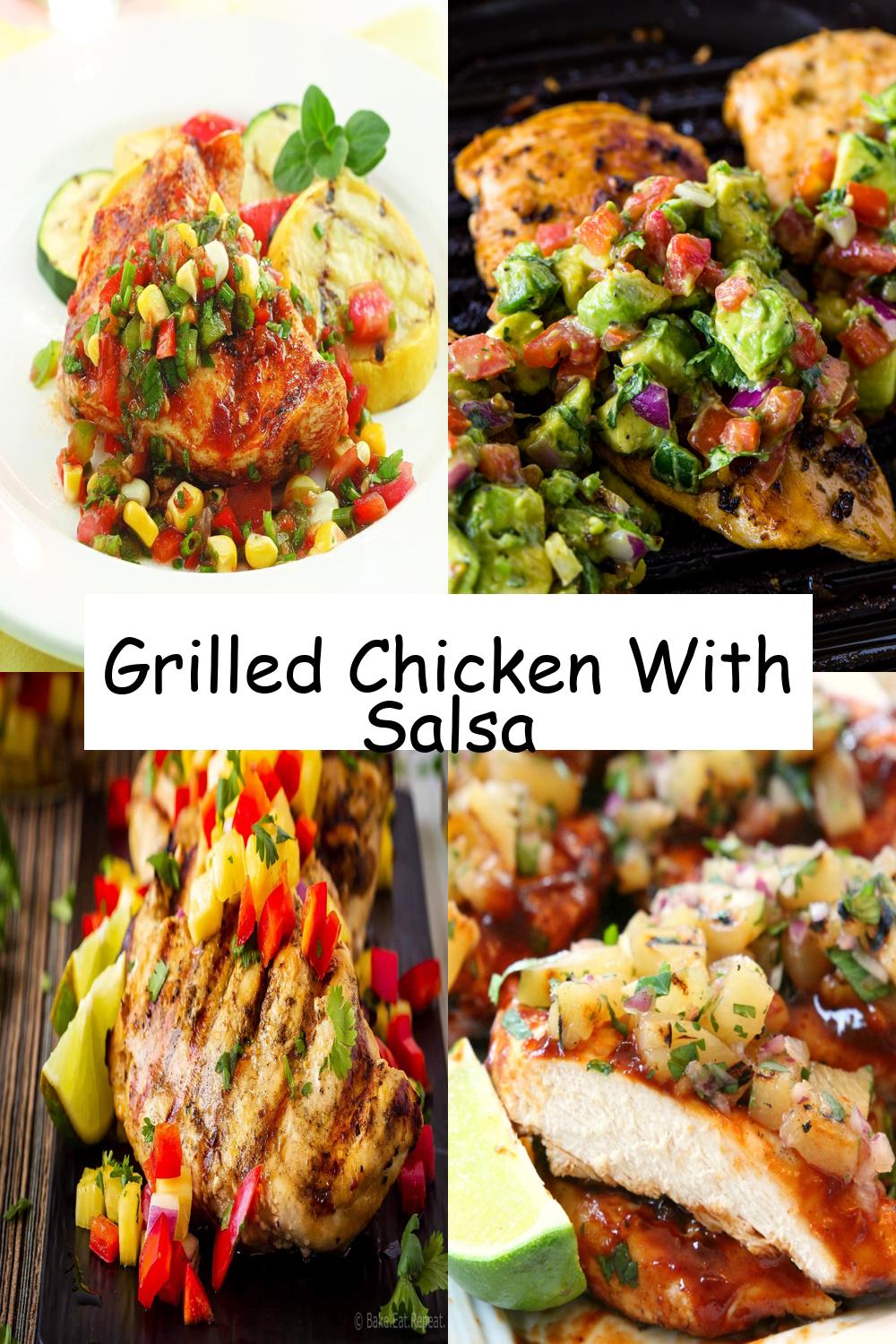 Grilled Chicken With Salsa