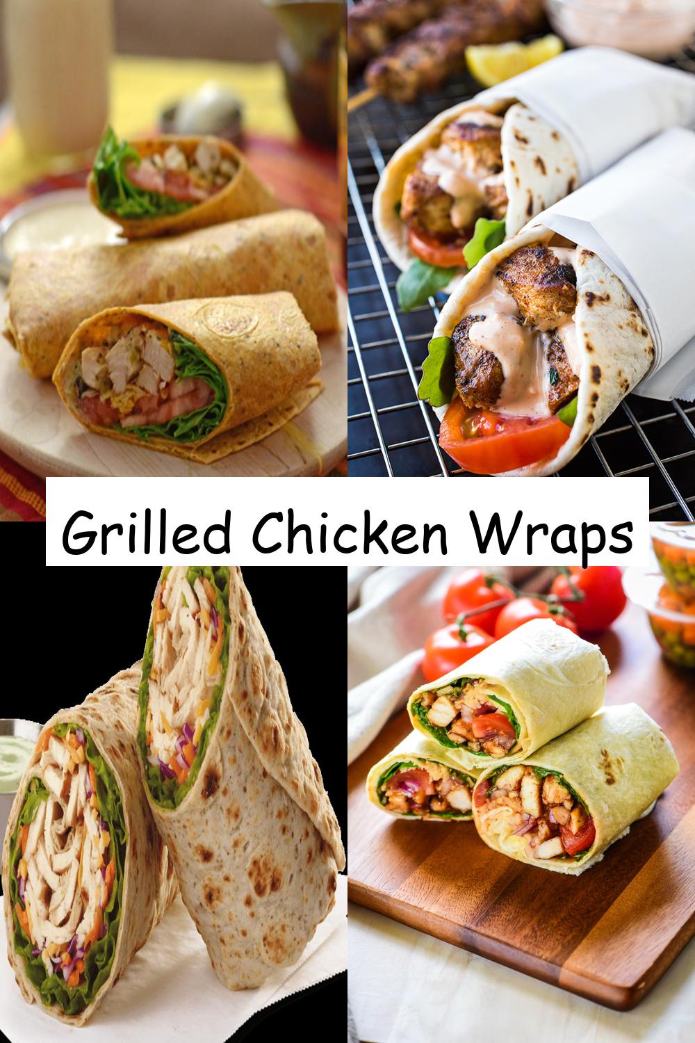 Grilled Chicken Wraps