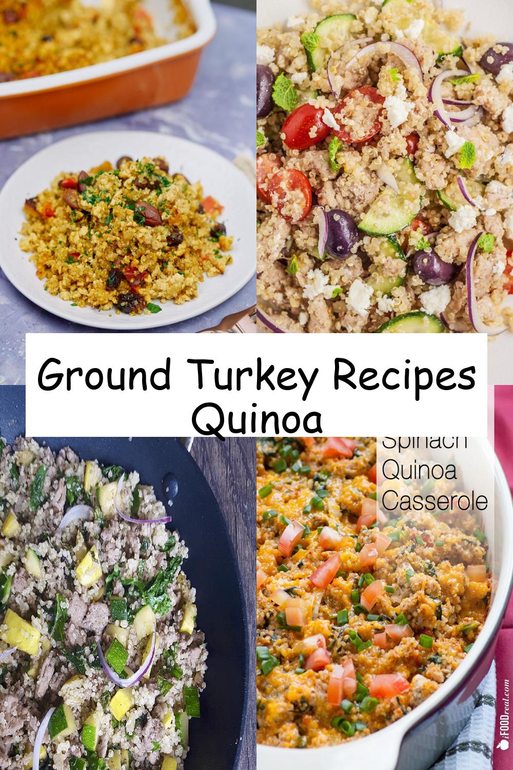 Ground Turkey Recipes Quinoa