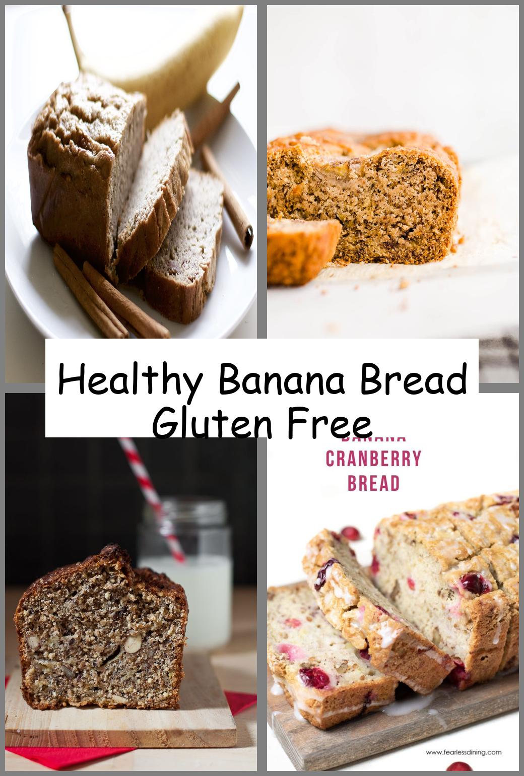 Healthy Banana Bread Gluten Free