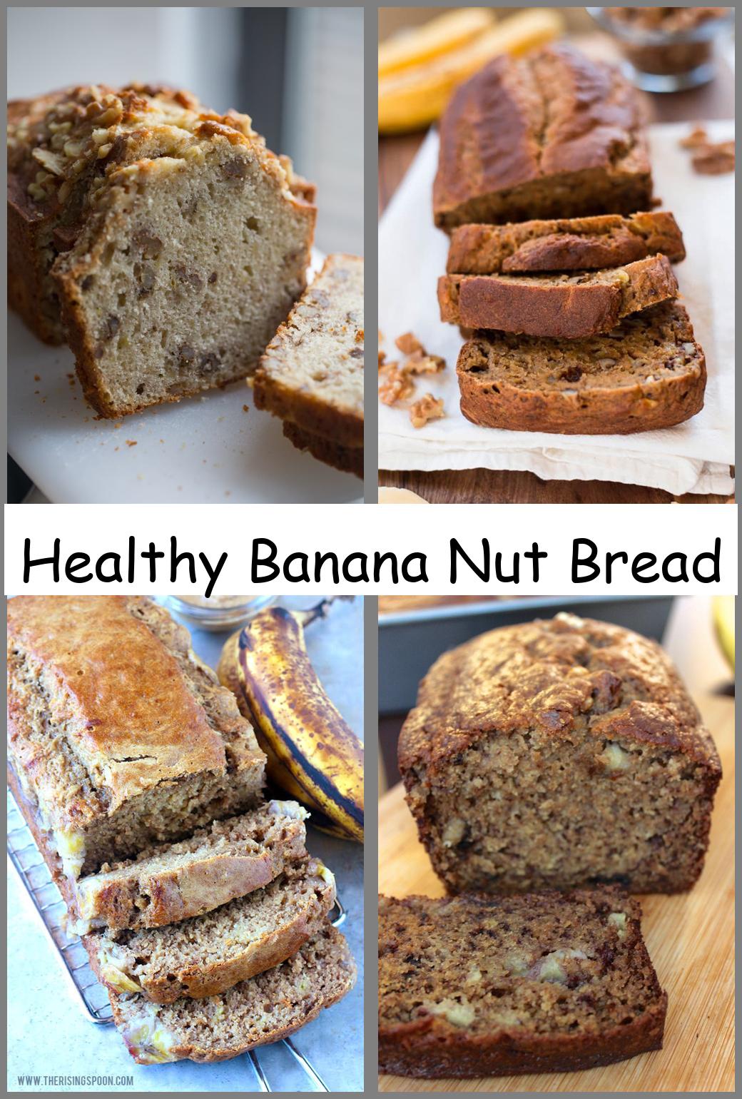 Healthy Banana Nut Bread