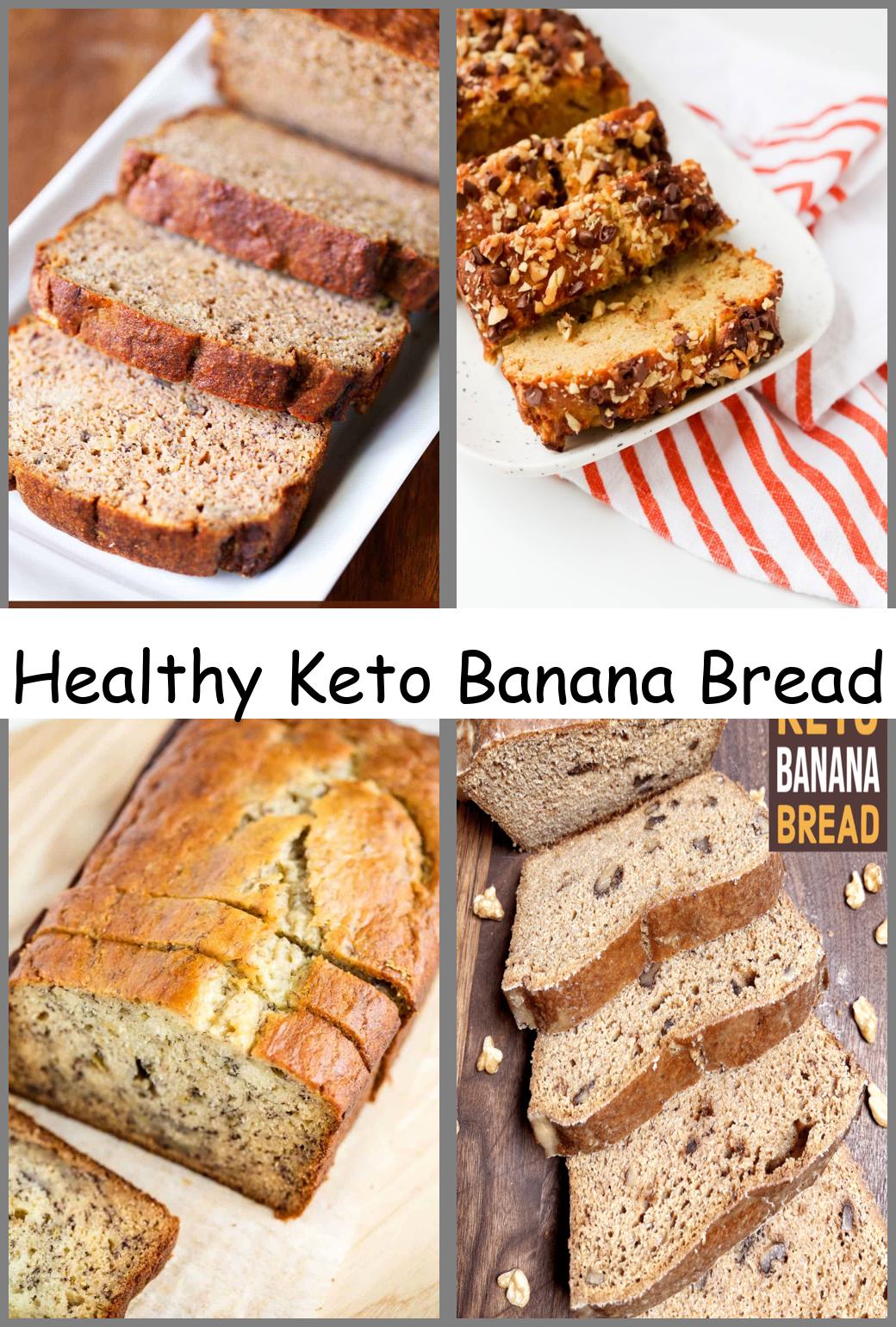 Healthy Keto Banana Bread