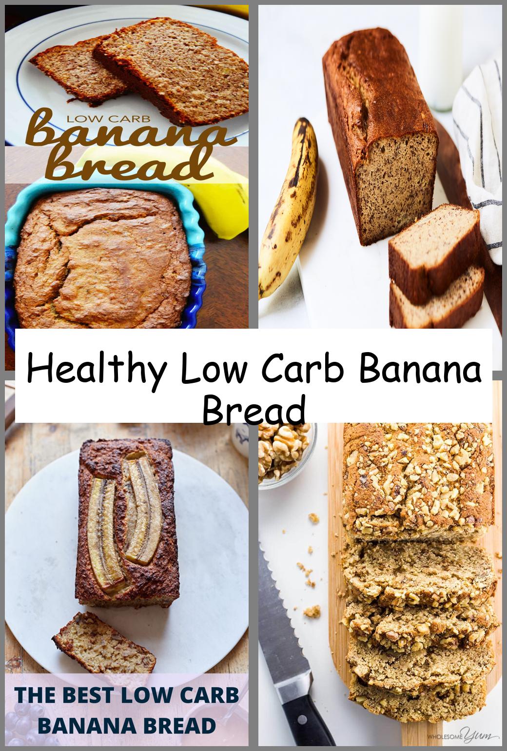 Healthy Low Carb Banana Bread