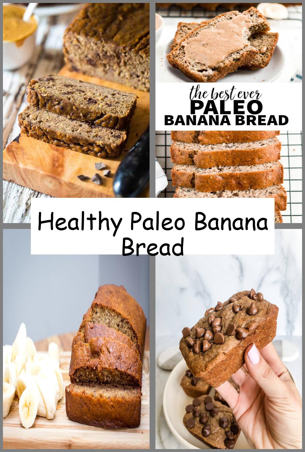 Healthy Paleo Banana Bread