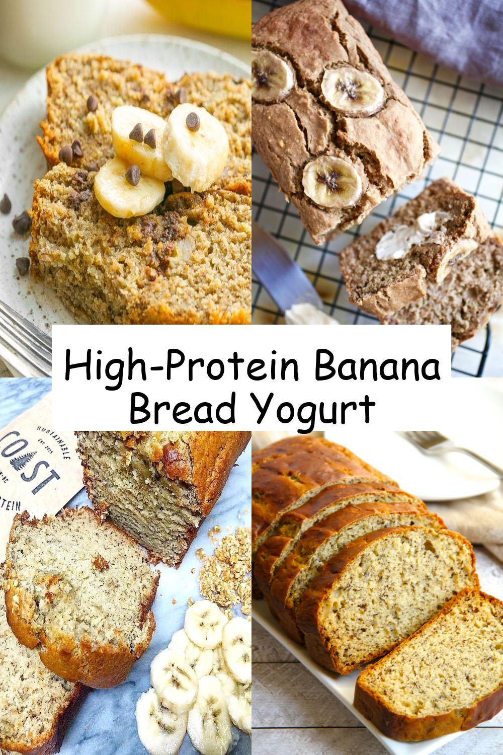 High-Protein Banana Bread Yogurt