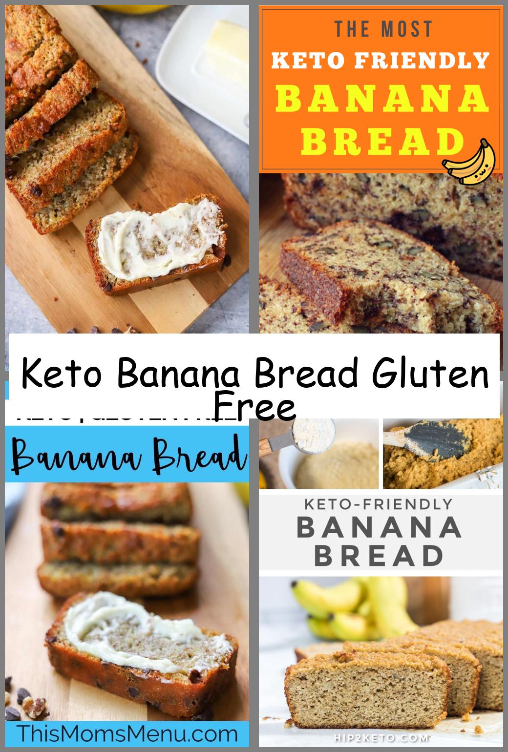 Keto Banana Bread Gluten Free