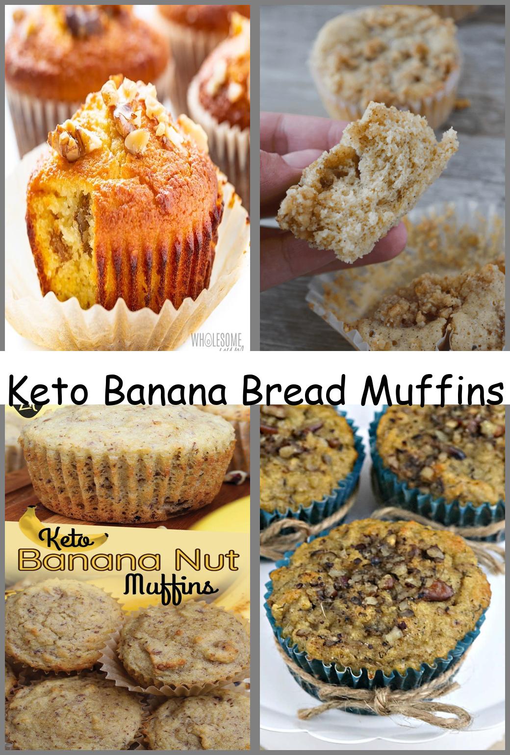 Keto Banana Bread Muffins