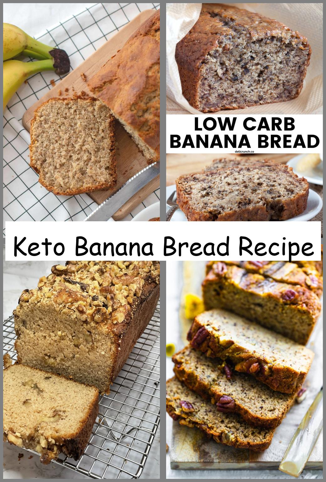 Keto Banana Bread Recipe