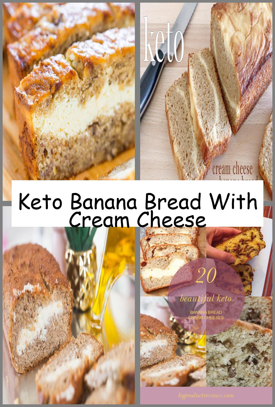 Keto Banana Bread With Cream Cheese