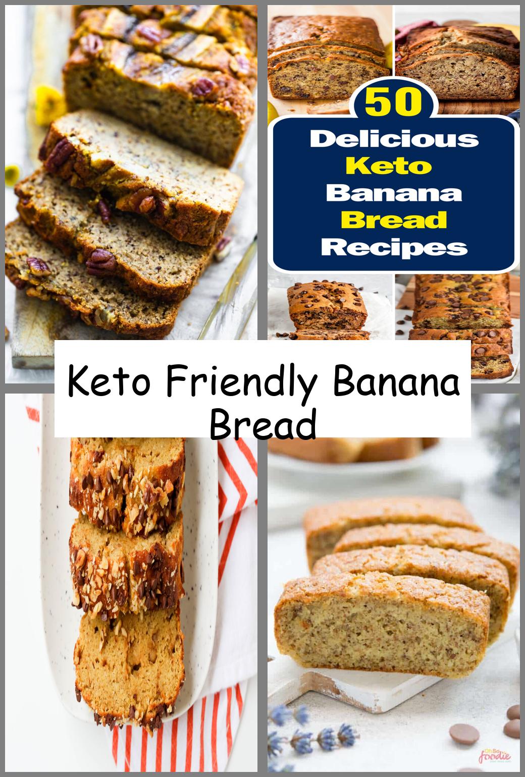 Keto Friendly Banana Bread