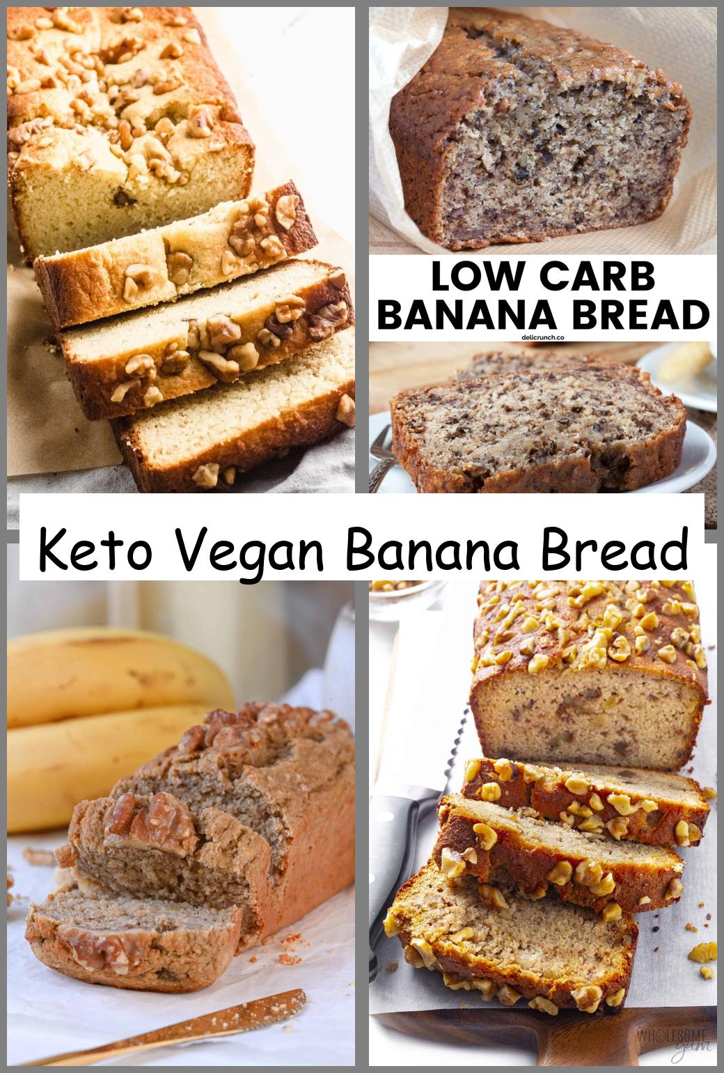 Keto Vegan Banana Bread