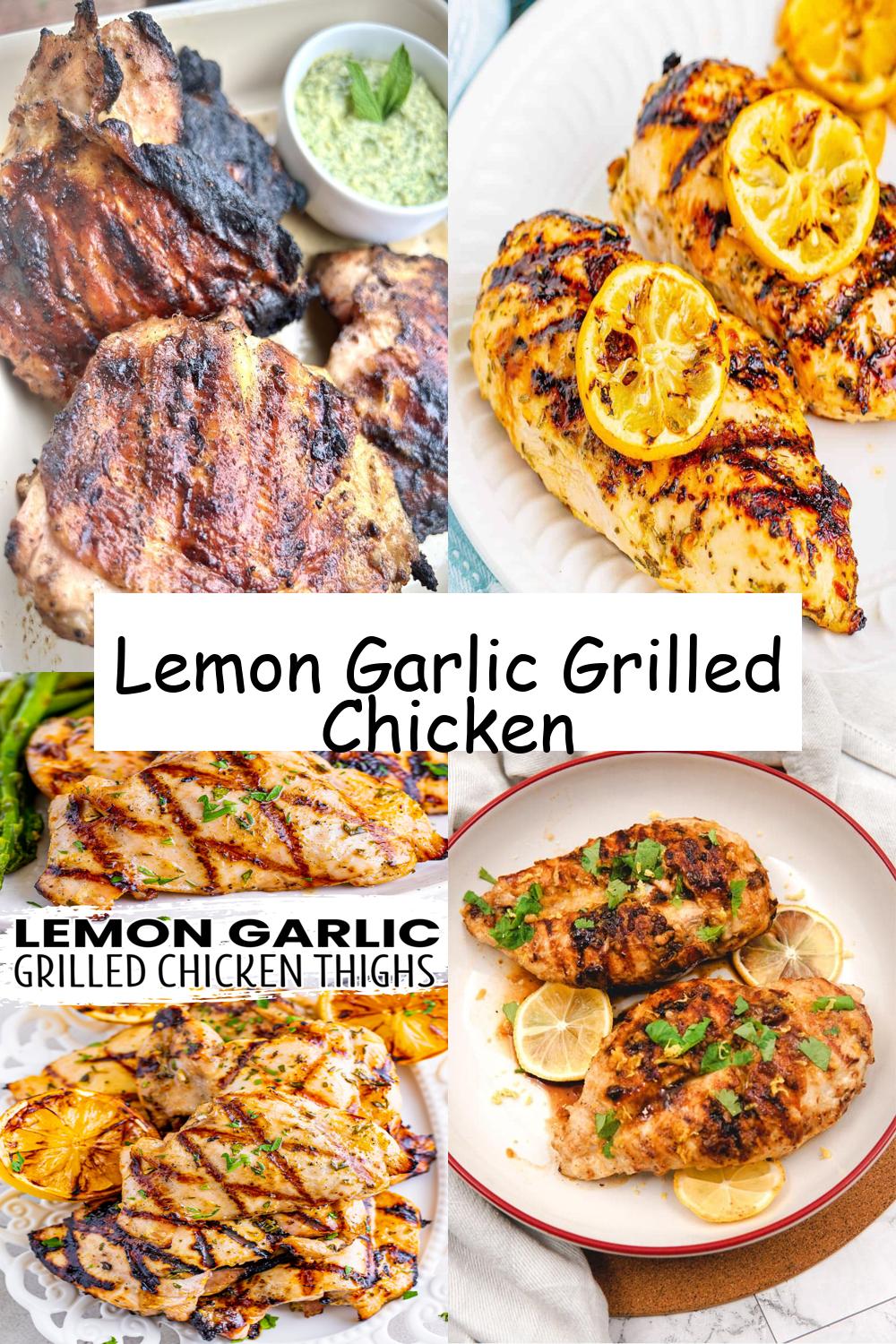 Lemon Garlic Grilled Chicken