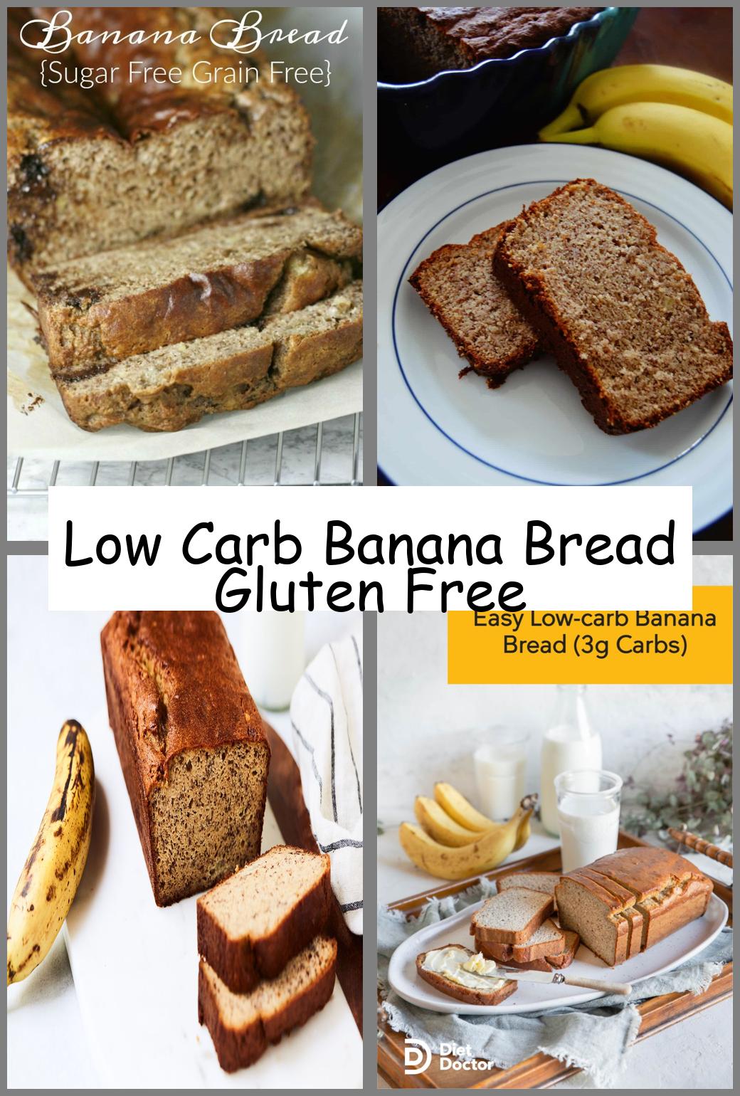 Low Carb Banana Bread Gluten Free