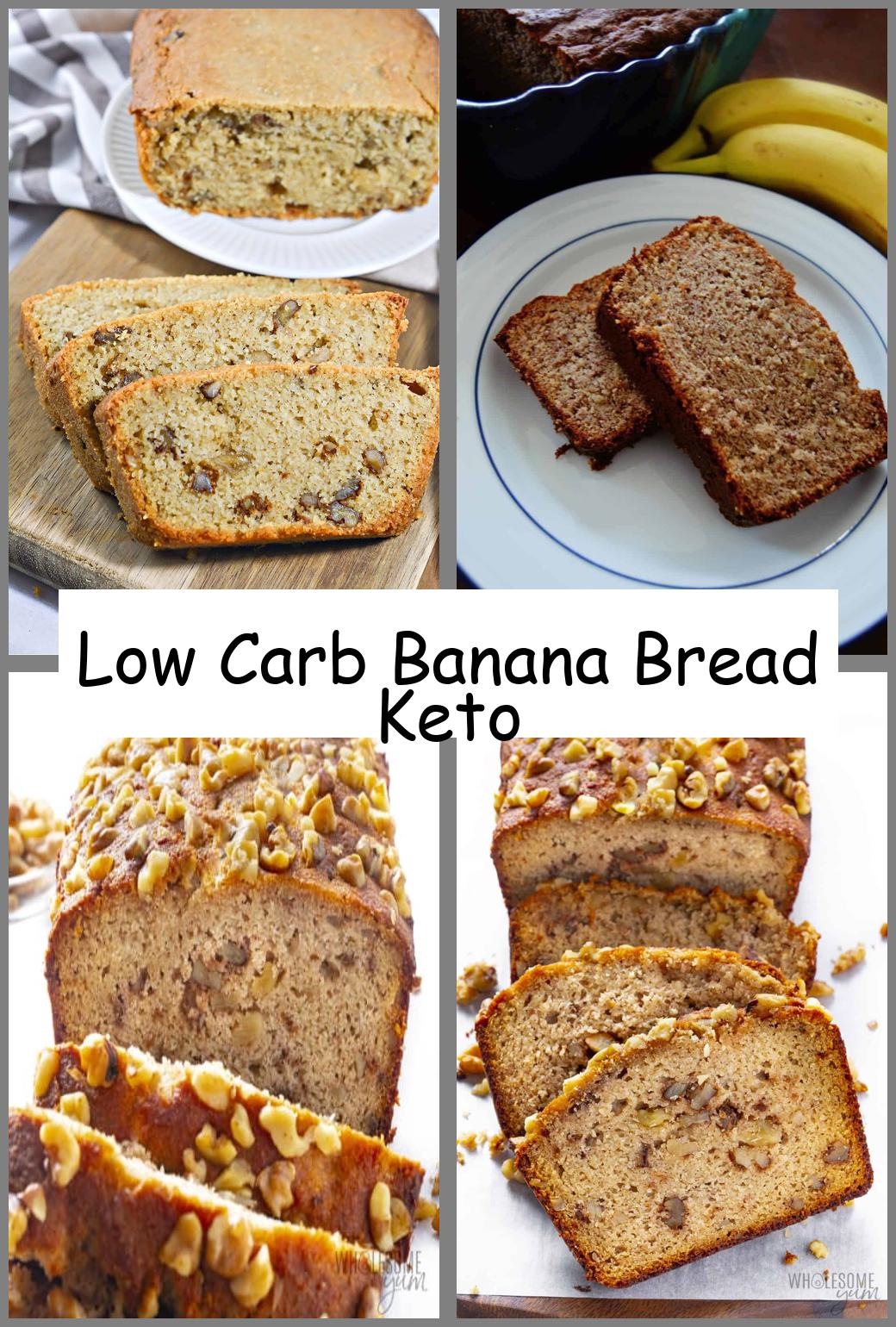 Low Carb Banana Bread Keto