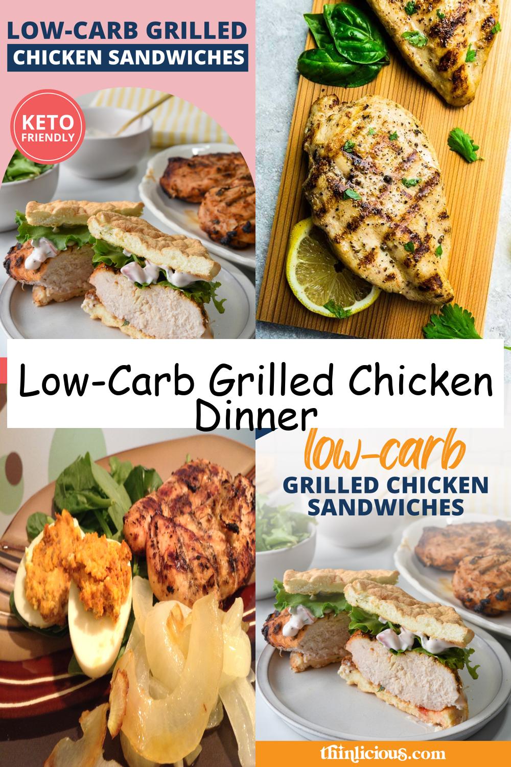 Low-Carb Grilled Chicken Dinner