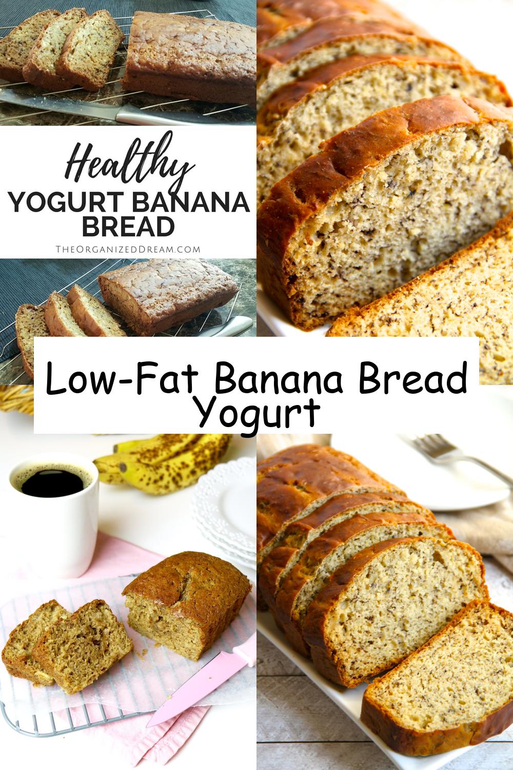 Low-Fat Banana Bread Yogurt